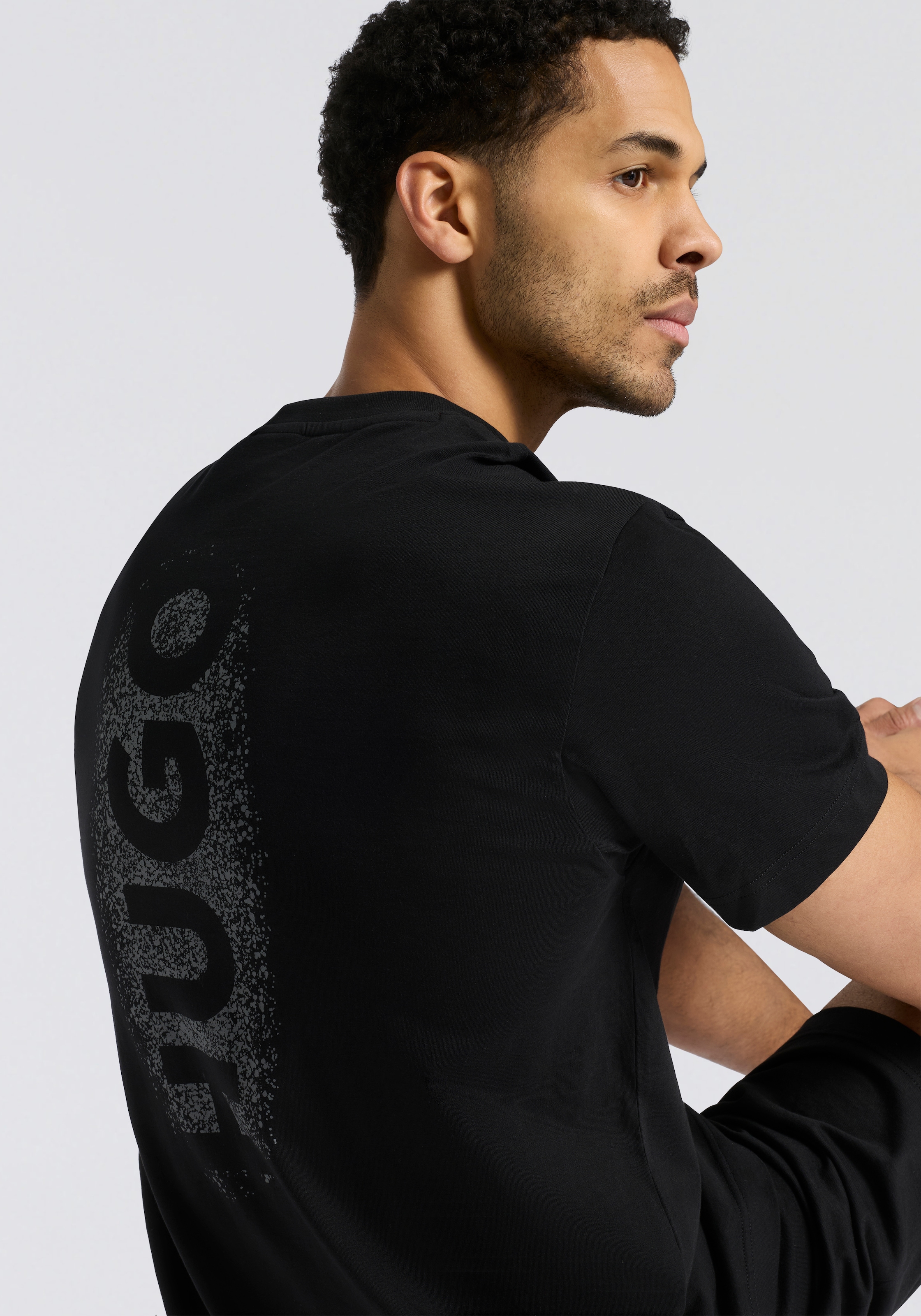 HUGO Underwear Kurzarmshirt »SPRAY« Pyjama-Oberteil, relaxed fit