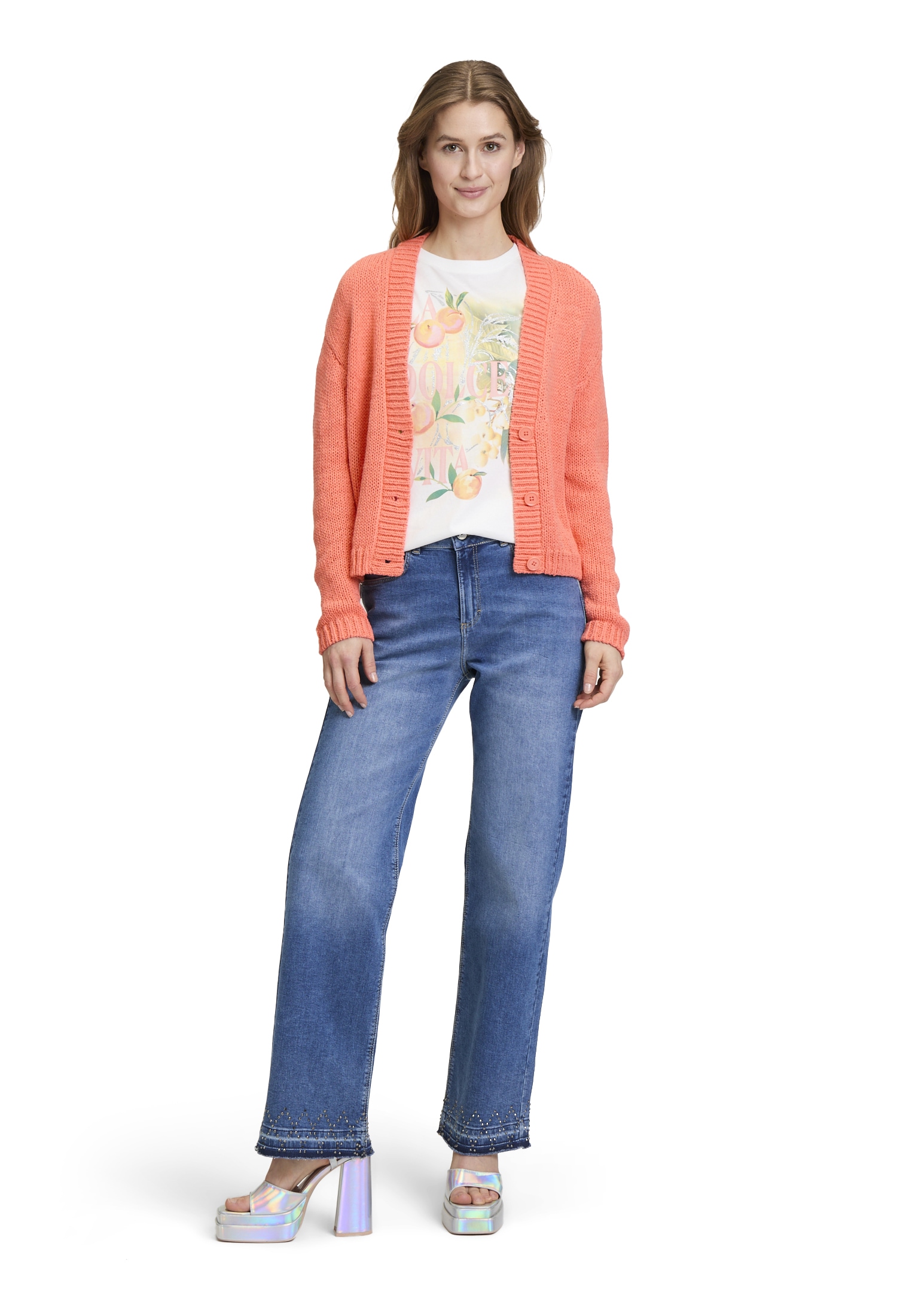 Cartoon Cardigan »Strick-Cardigan mit V-Ausschnitt«