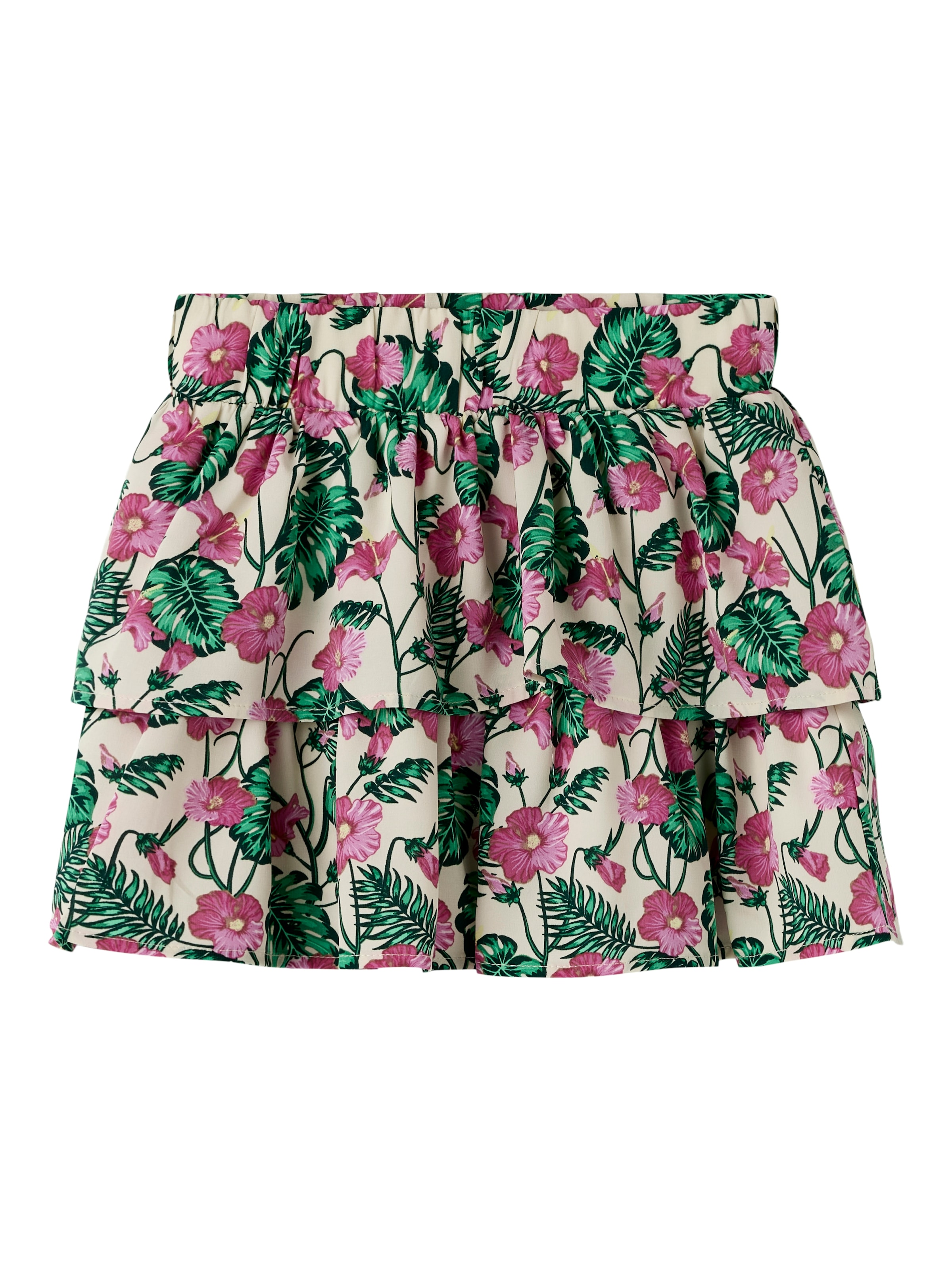 Name It Volantrock »NKFVINAYA SKIRT FFF NOOS« Kunstfaser, Stretch, Allover Druck