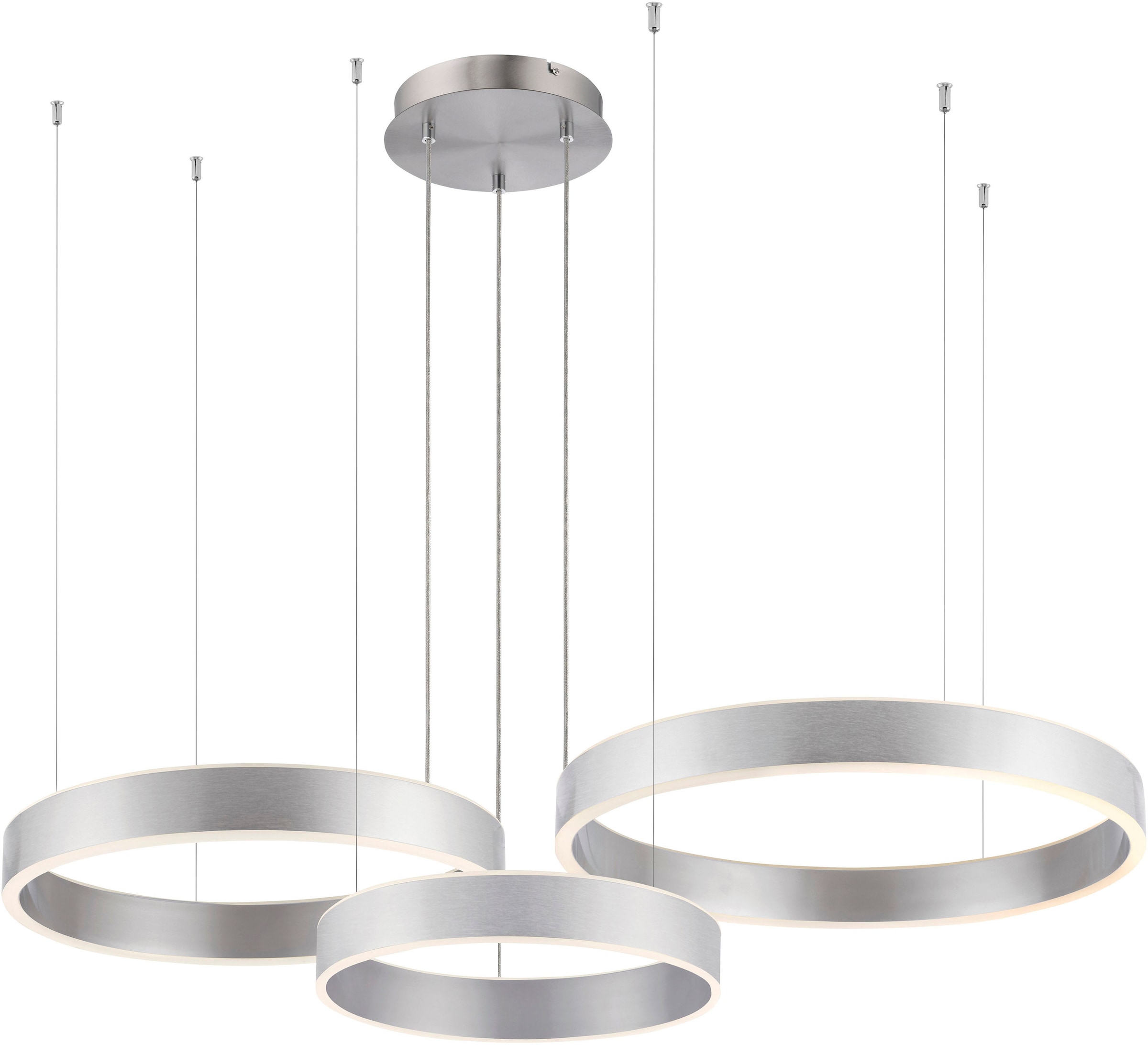 Paul Neuhaus Pendelleuchte »SCULLI«, 2 flammig, Leuchtmittel LED-Board | LED fest integriert