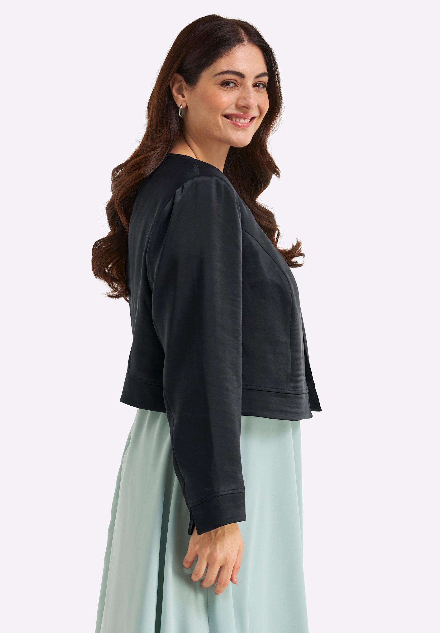 Sheego Boleroblazer »Boleroblazer Bolerojacke im Blazer-Schnitt«