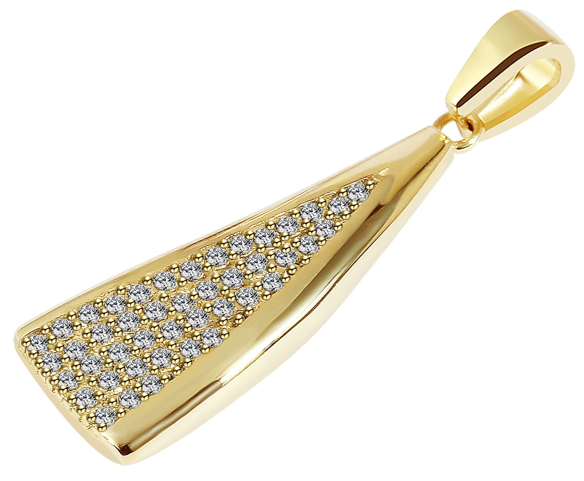 Adelia´s Kettenanhänger »Damen Anhänger aus 333 Gold mit Zirkonia«