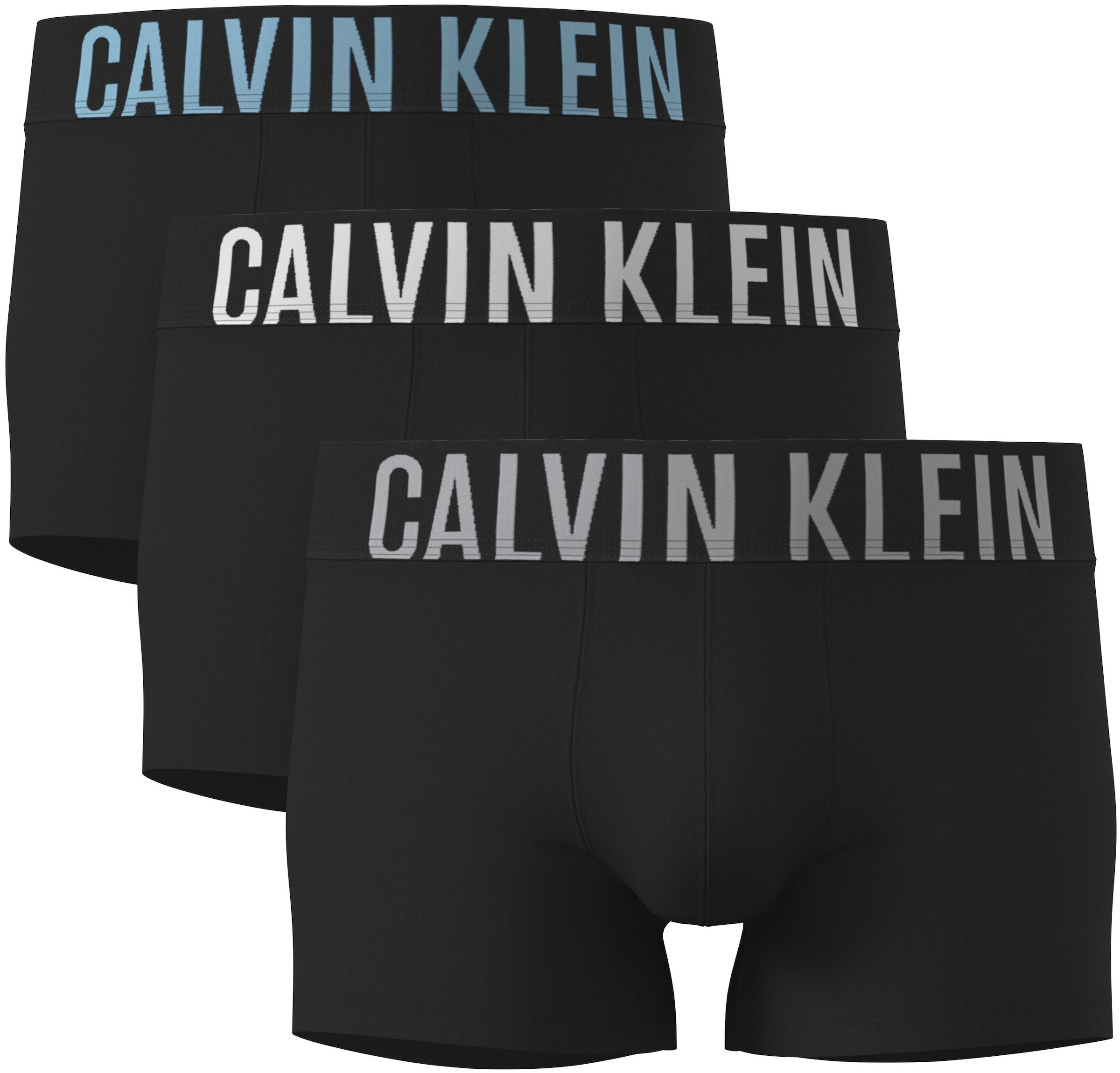 Calvin Klein Underwear Trunk »TRUNK 3PK« Packung, 3er, 3 Stk. mit Logo-Elastikbund