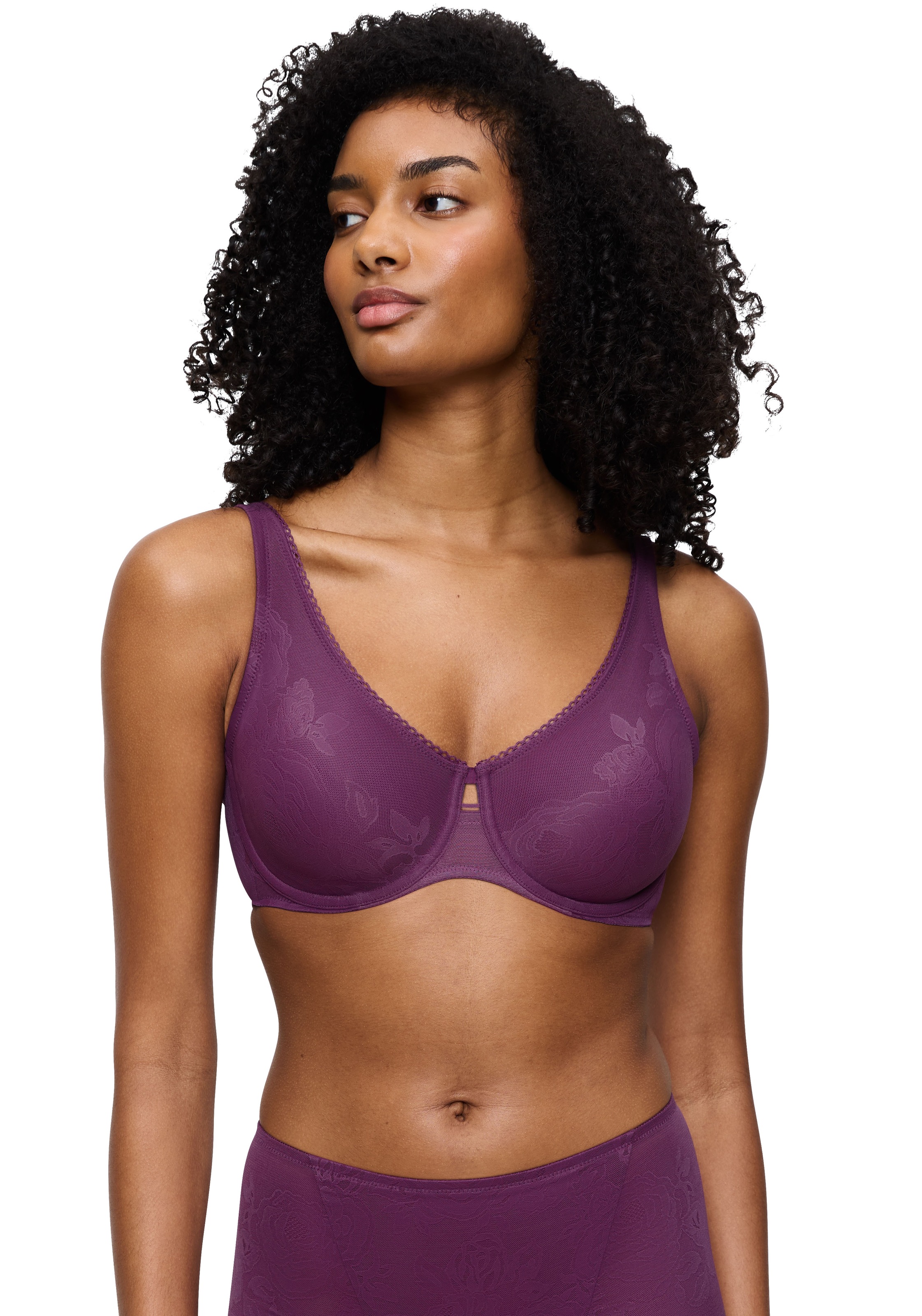 Triumph Minimizer-BH »Wild Rose Sensation«, verkleinert die Brust optisch um eine Cup-Größe