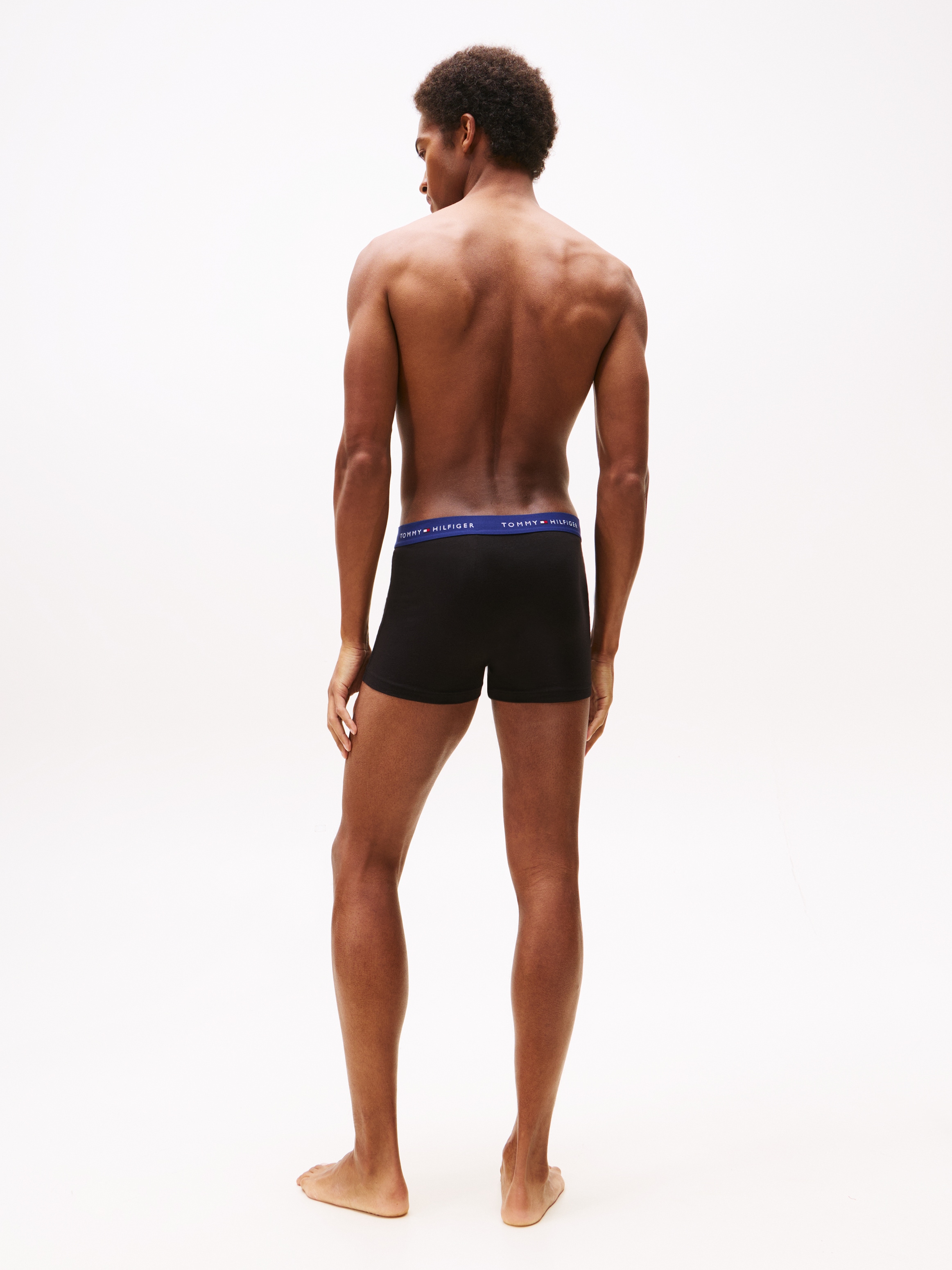 Tommy Hilfiger Underwear Trunk »3P WB TRUNK«, (Packung, 3 St., 3er-Pack), mit Logo-Elastikbund