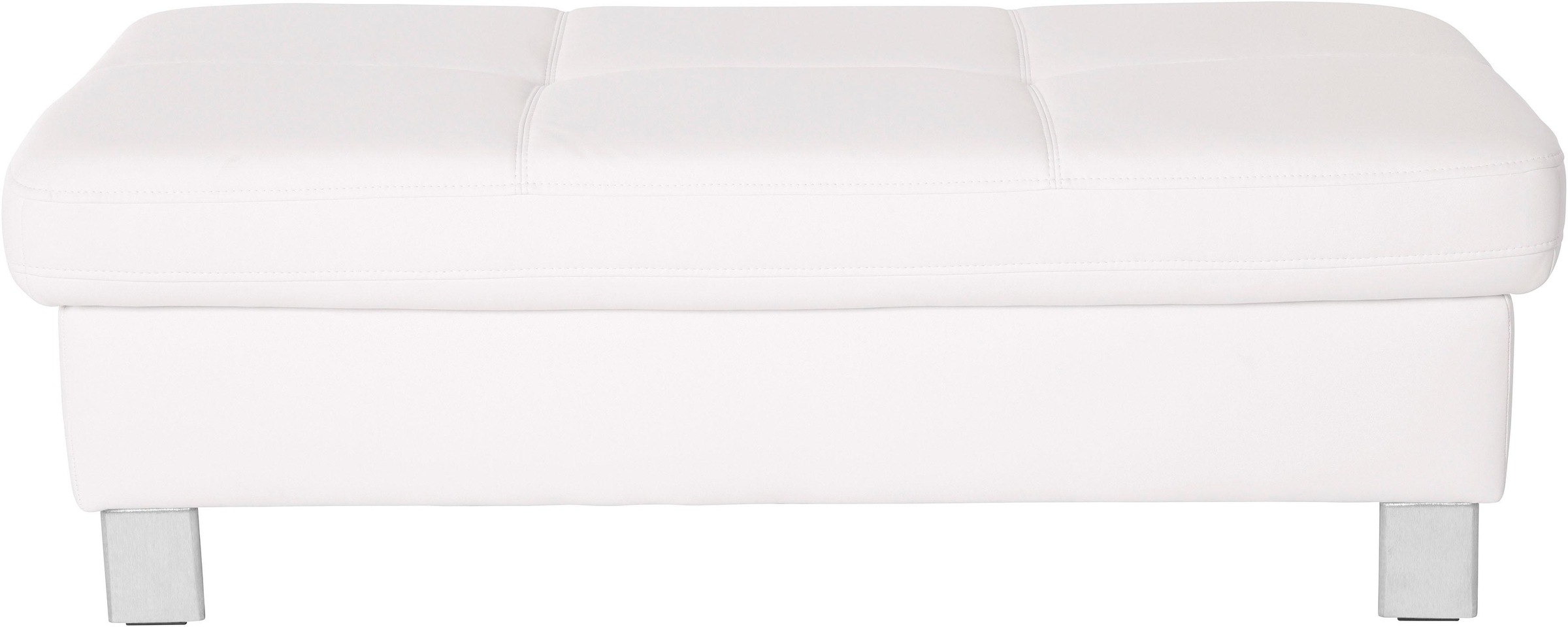 exxpo - sofa fashion Hocker »Fiji Bankhocker mit Staufach unter der Sitzfläche«, elegant modern mit toller Detailverarbeitung