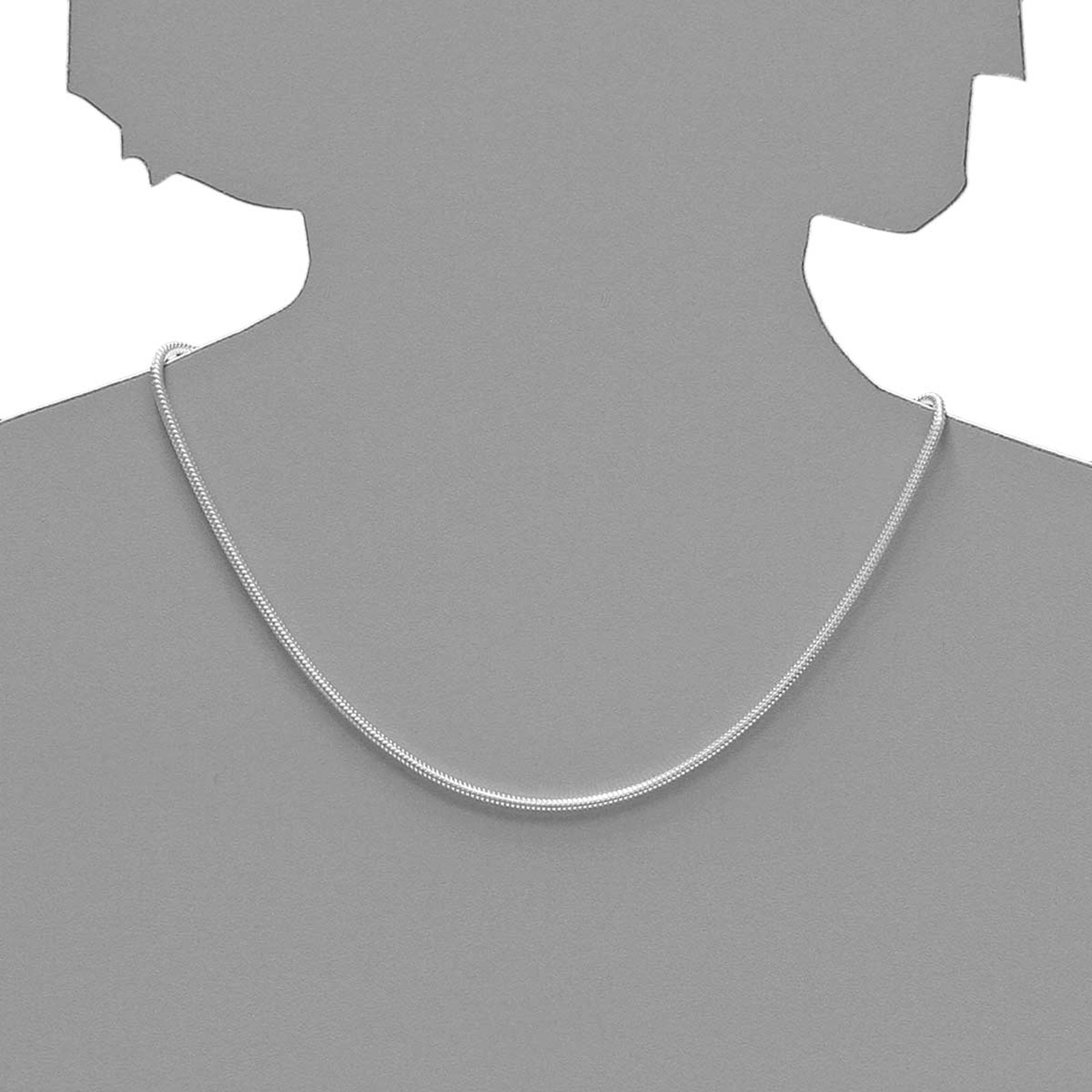 OSTSEE-SCHMUCK Silberkette »- Schlange 2,0 mm - Silber 925/000 -,«