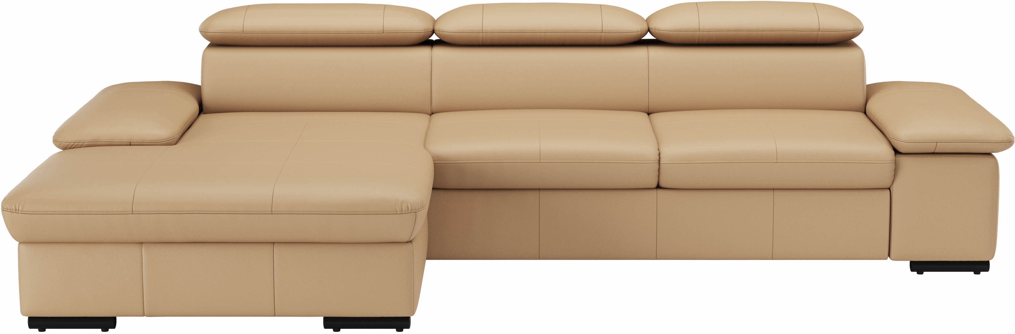 sit&more Ecksofa "Alcudia L-Form" wahlweise mit Schlaffunktion