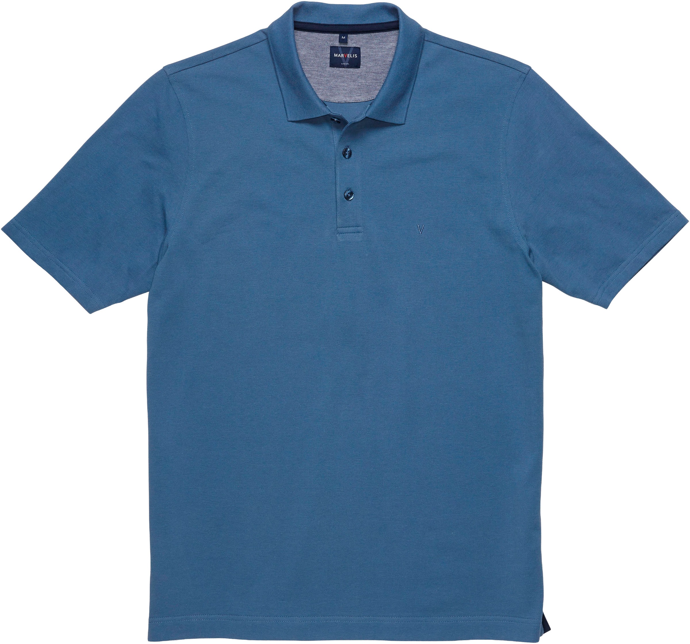 MARVELIS Poloshirt Pique, normale Passform