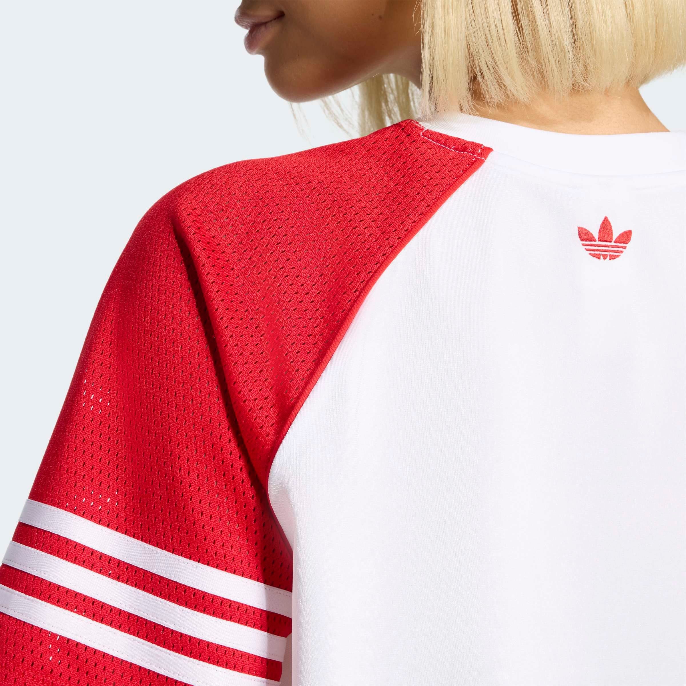 adidas Originals T-Shirt »JERSEY« sportlicher Stil, Kurzarmdesign, ohne Verschluss, aus Polyester