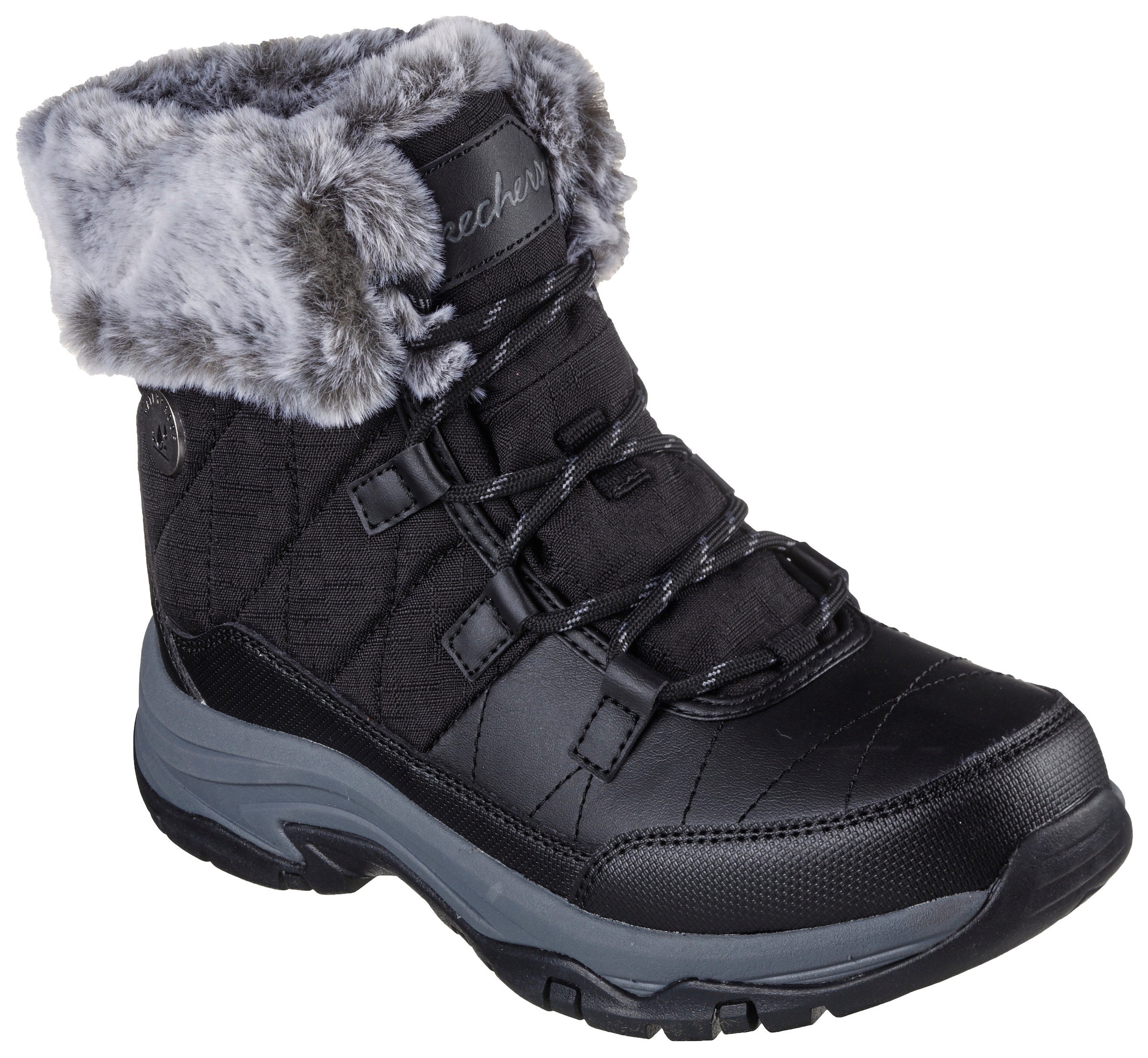 Skechers Winterboots »TREGO-«, mit Fellimitat-Besatz