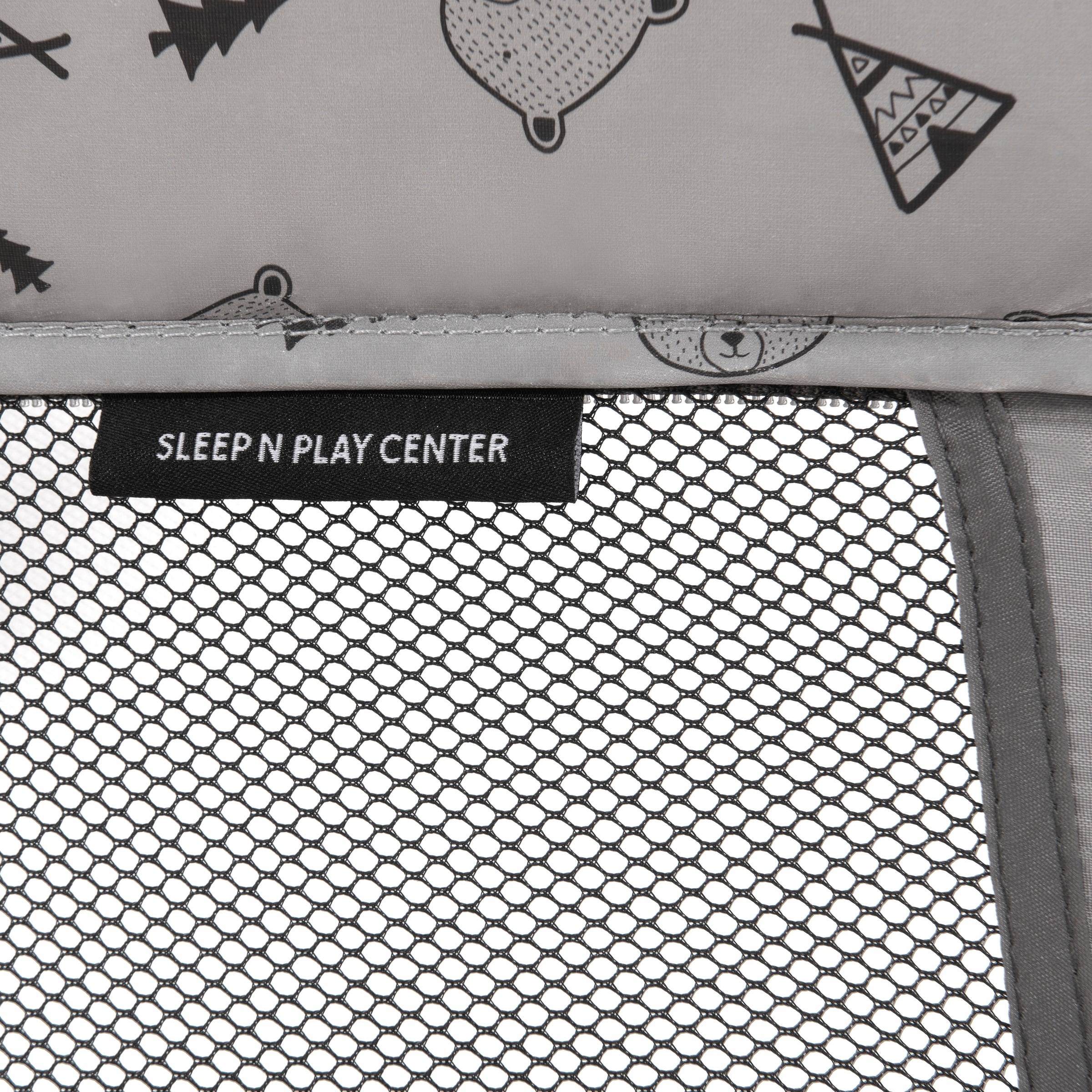 Hauck Baby-Reisebett »Sleep N Play, nordic grey«, (6 tlg.), inkl. Transporttasche