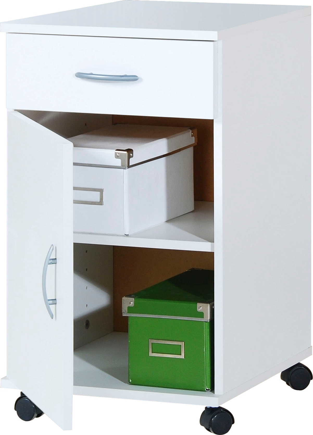 VOGL Möbelfabrik Rollcontainer »Barrie, Bürocontainer,«, (1 St.), verschiedene Ausführungen, mit Schubladen, Höhe 67 cm, Made in Germany