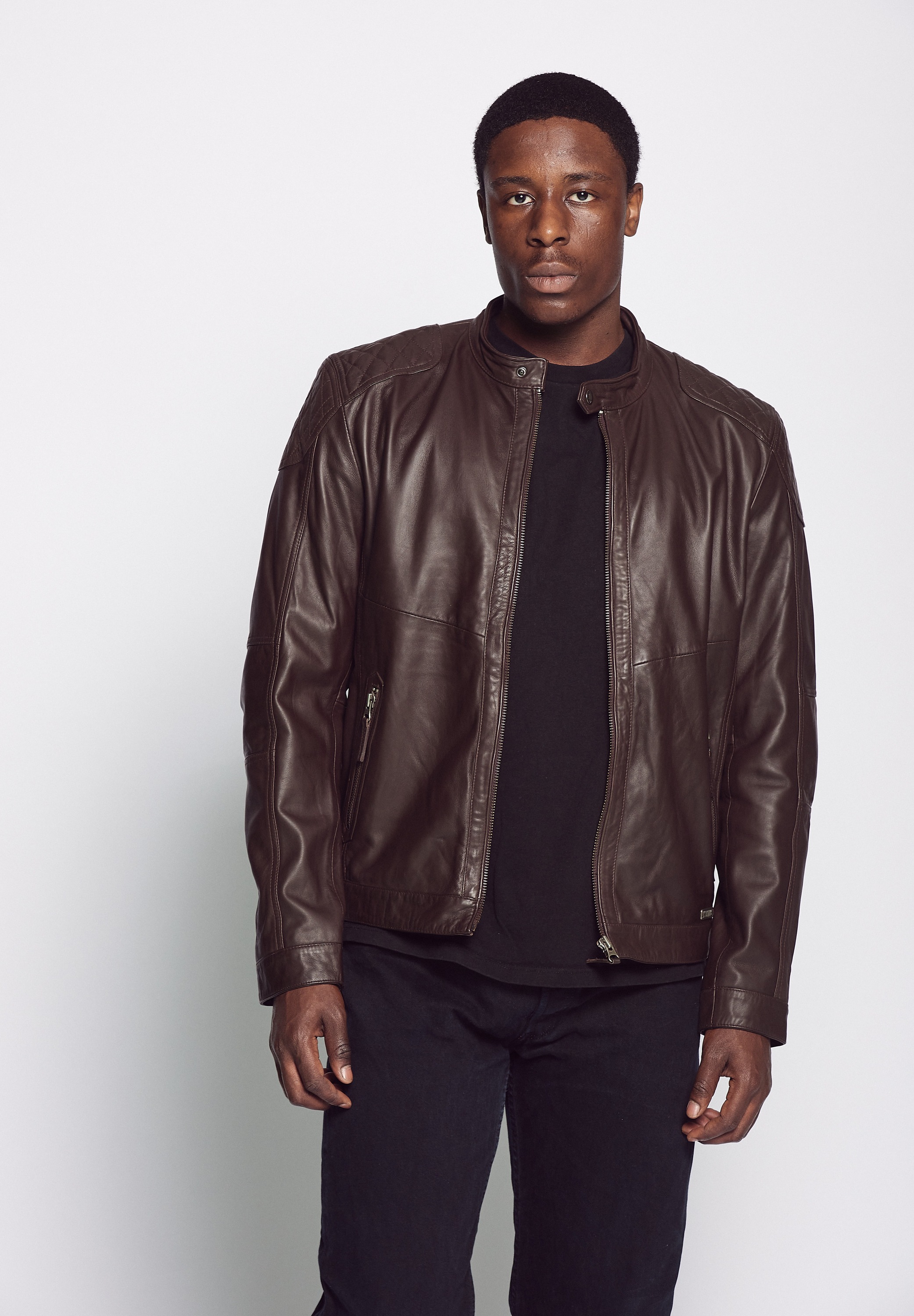 MUSTANG Kurzjacke »Lederjacke Max«