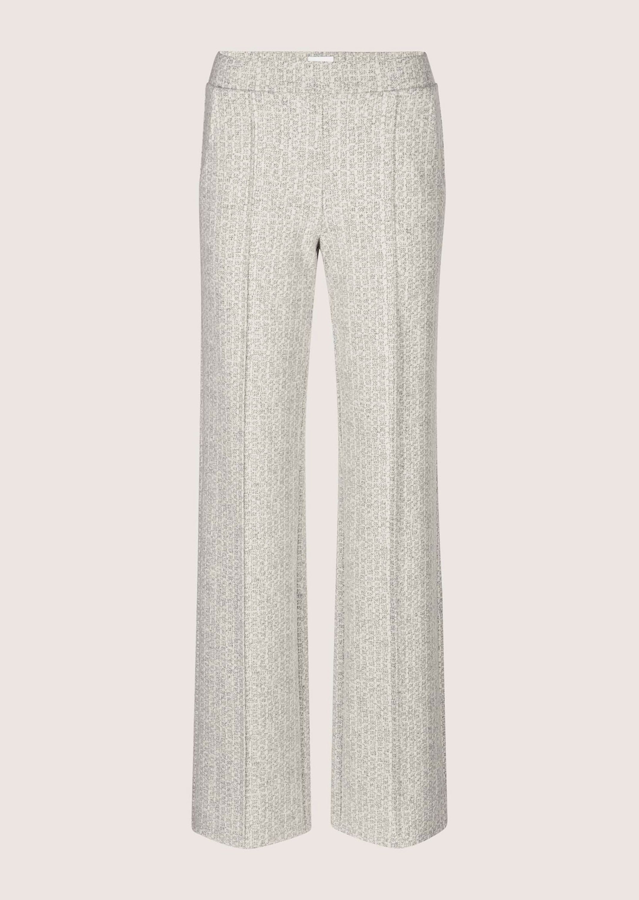 MADELEINE Schlupfhose »Jerseyhose Weite Bügelfaltenhose mit Allover-Muster«
