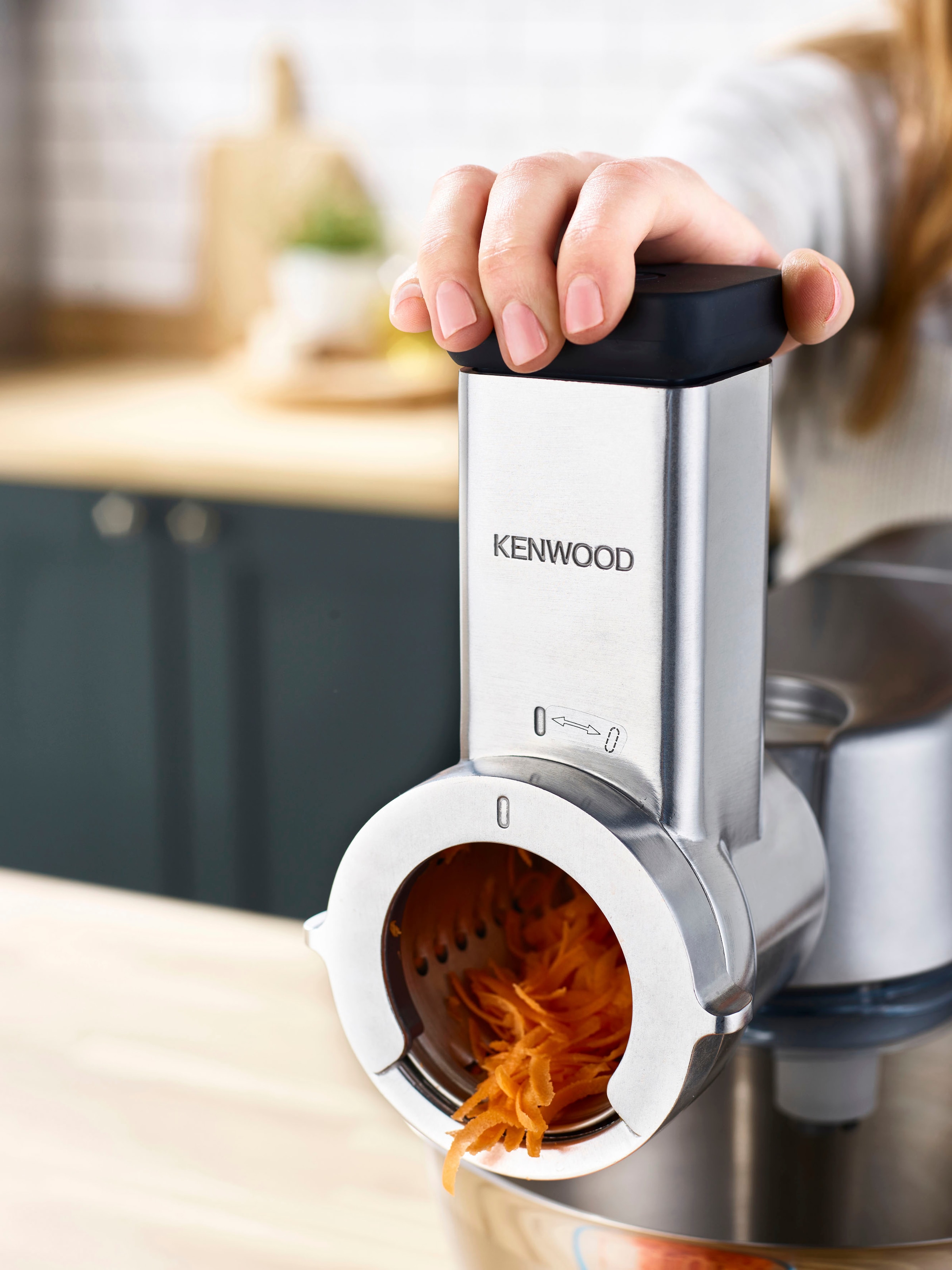KENWOOD Trommelraffel »KAX643ME«, Nur nutzbar mit dem dazugehörigen Adapter (nicht im Lieferumfang)
