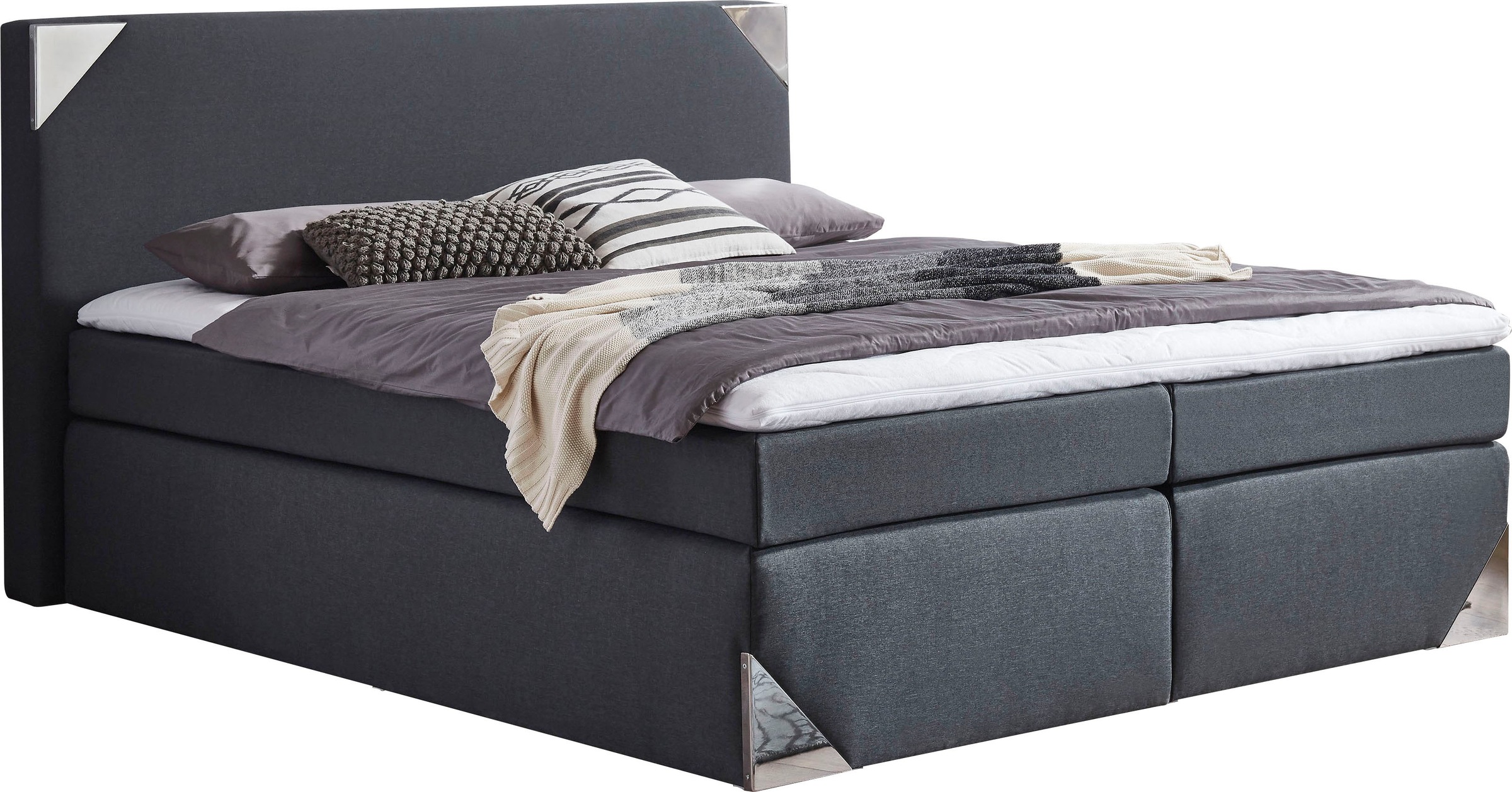 Westfalia Schlafkomfort Boxspringbett mit Topper