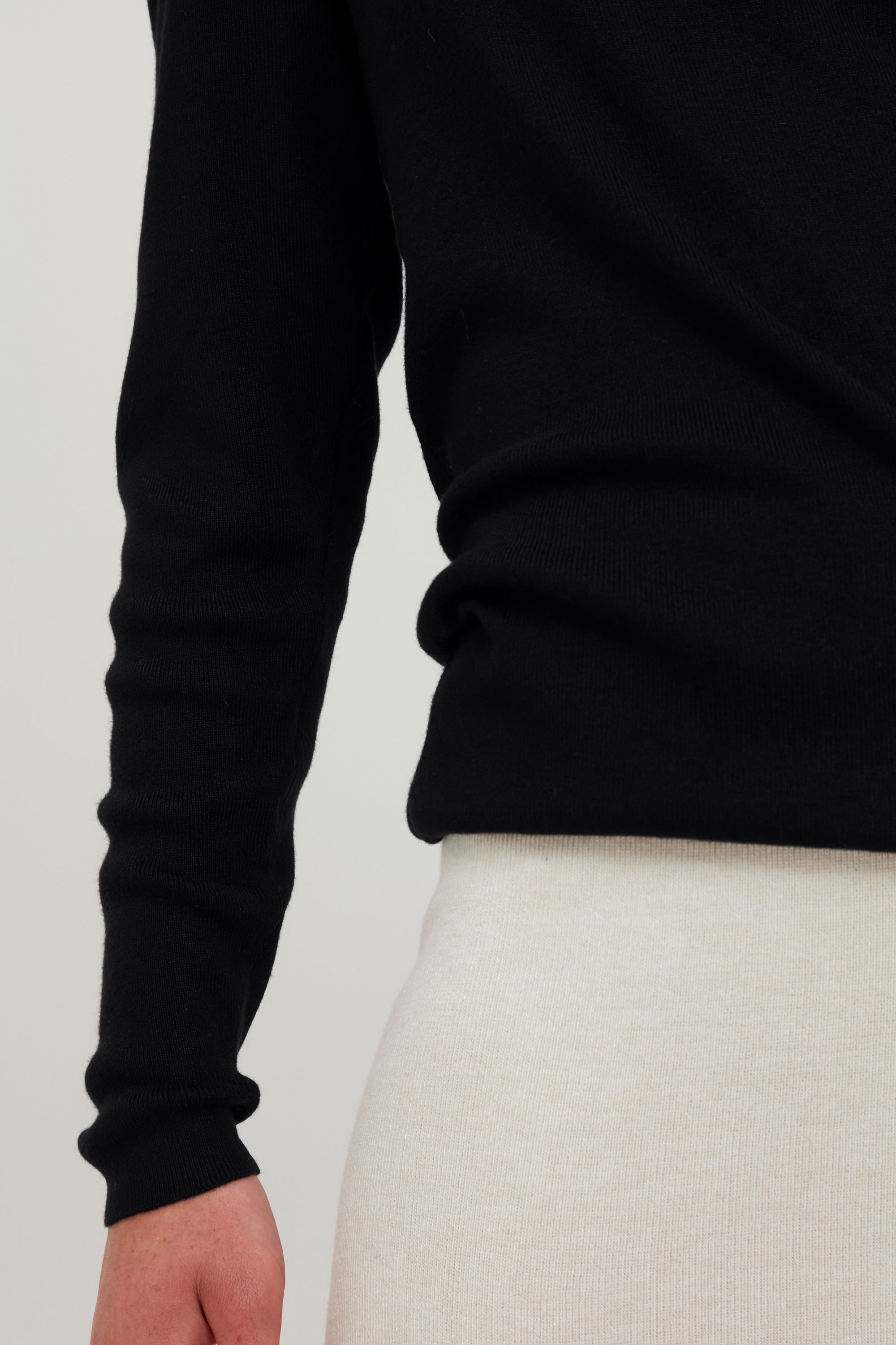 Ichi Strickfleece-Pullover »Strickpullover IHRuvera«