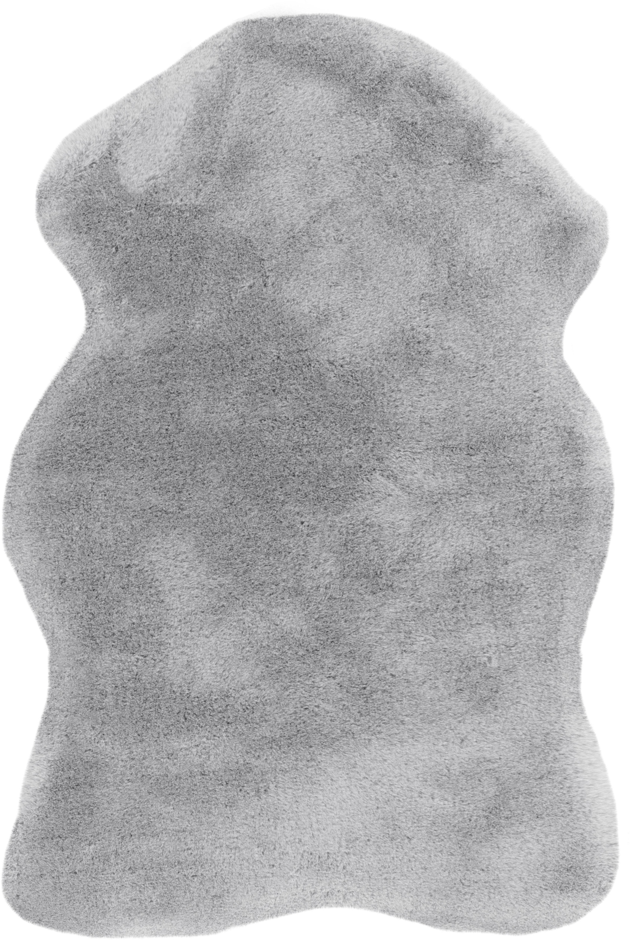 calo-deluxe Fellteppich »Vogesen 200« fellförmig 35 mm Höhe handgetuftet, Kunstfell, Wohnzimmer