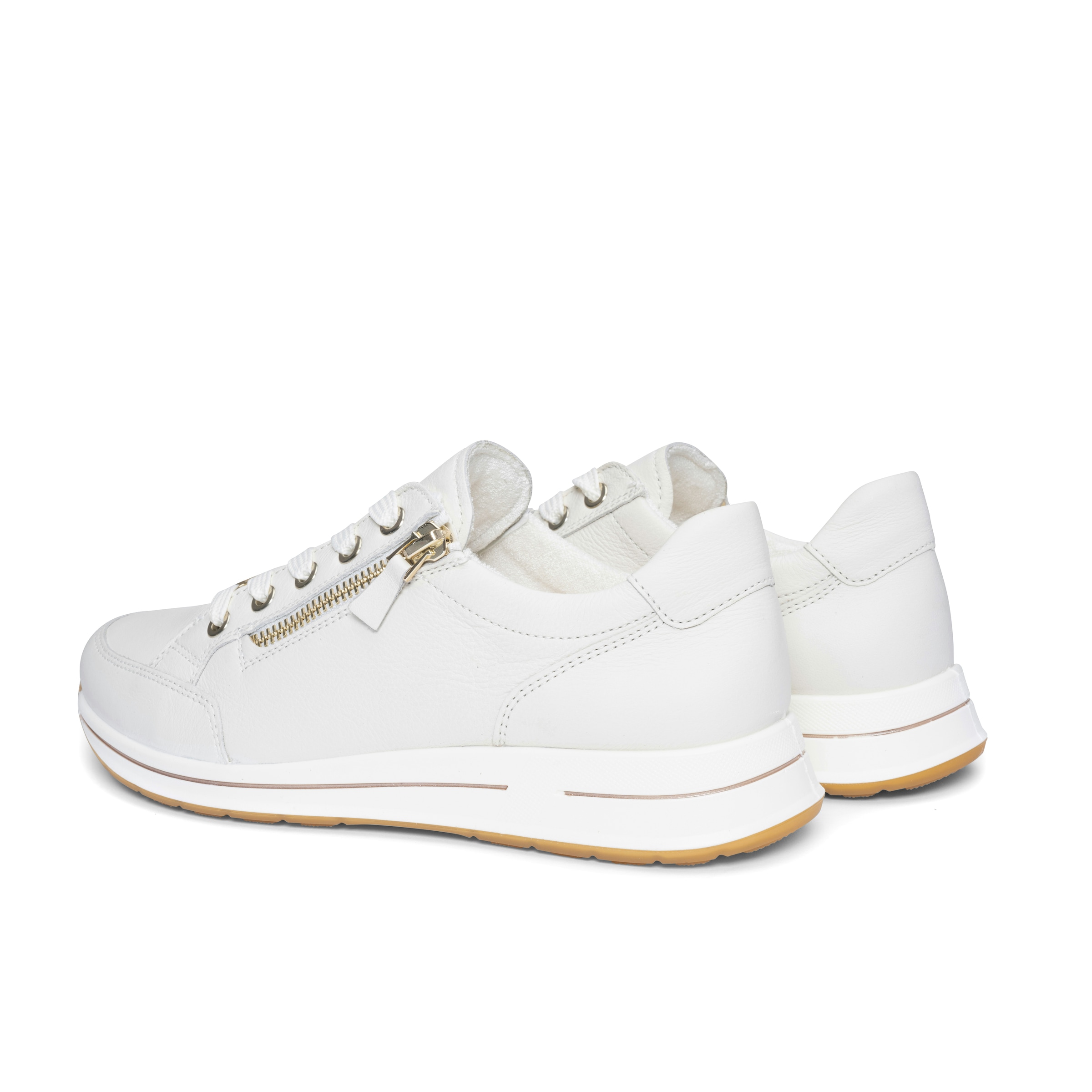 Ara Sneaker »OSAKA«  Freizeitschuh, Halbschuh, Schnürschuh mit Reißverschluss, H-Weite