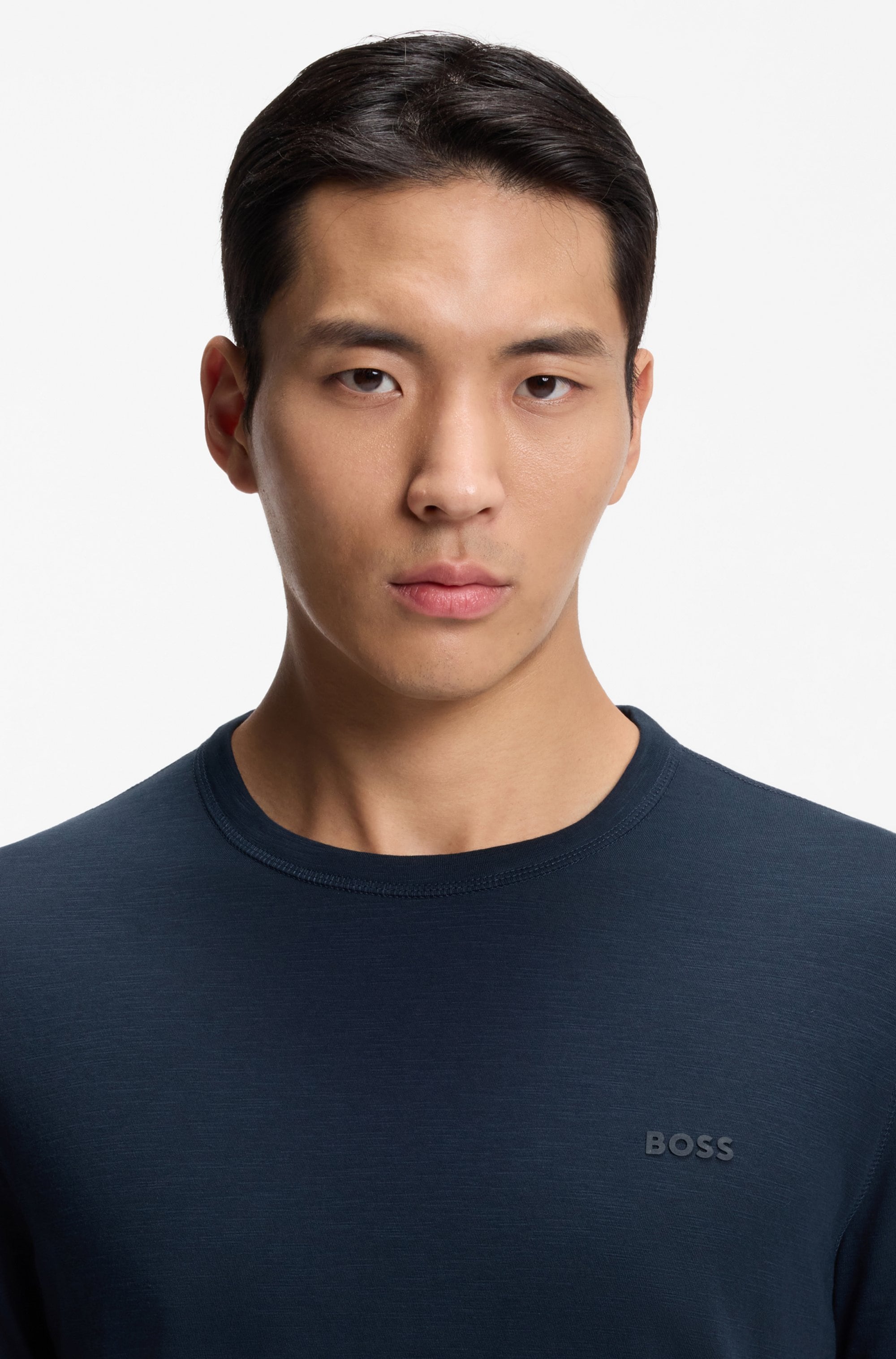 BOSS ORANGE T-Shirt »Tegood« Rundhalsausschnitt, Regular Fit, Logoschriftzug