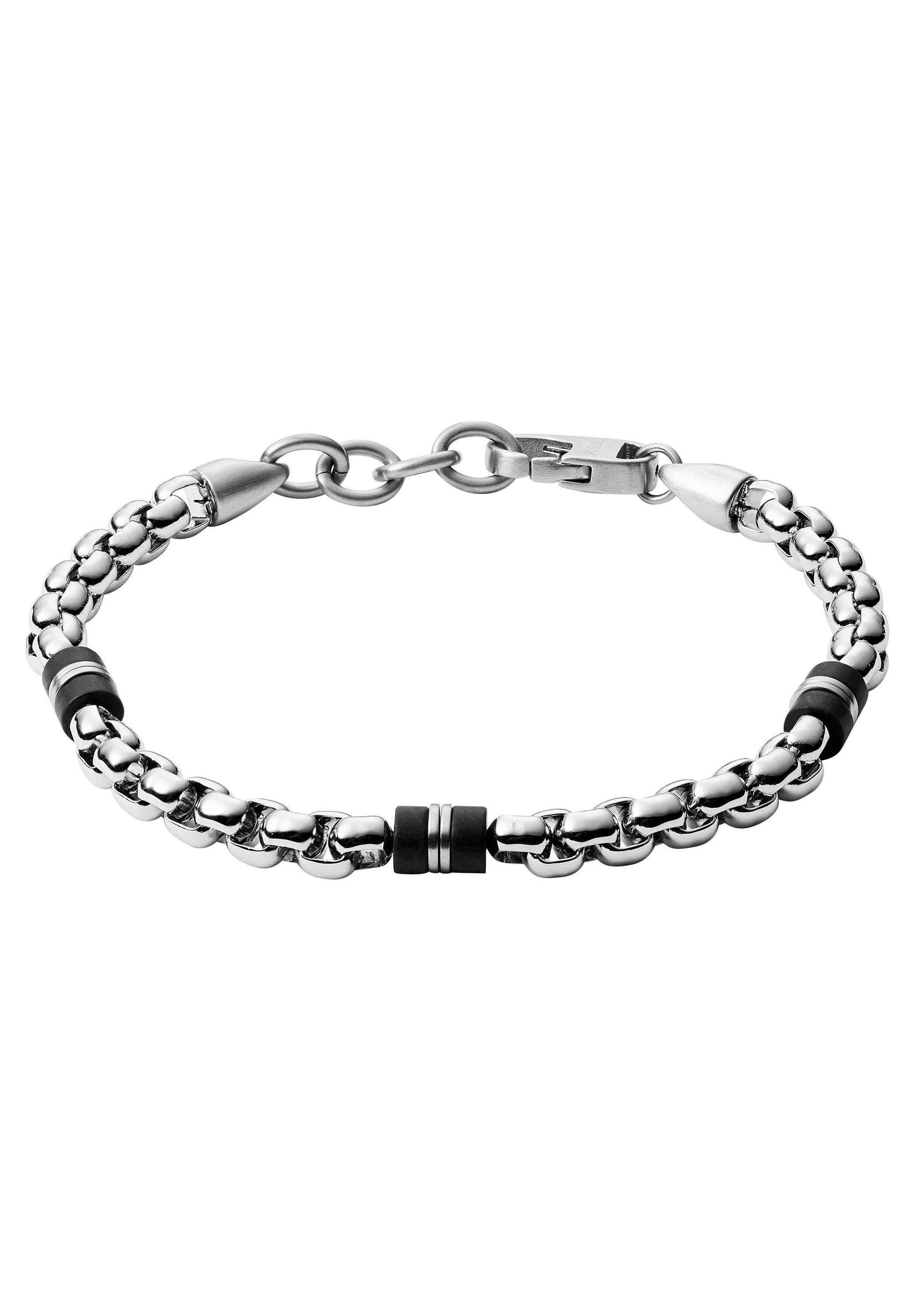 Fossil Edelstahlarmband »MENS DRESS, JF03313040«