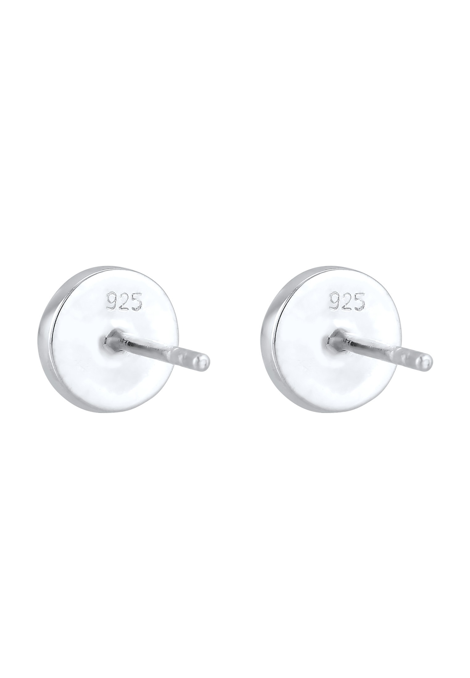 Elli Paar Ohrstecker »Ohrringe Ohrstecker Glas Kristalle Schwarz 925 Sterling Silber«