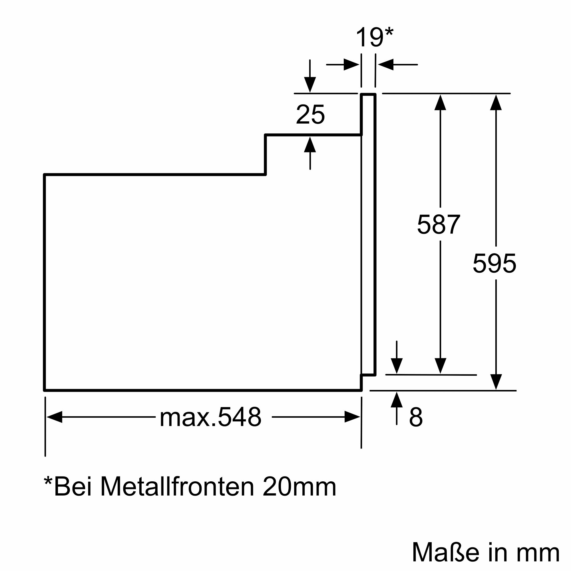 Constructa Einbaubackofen  »CF2M60060«