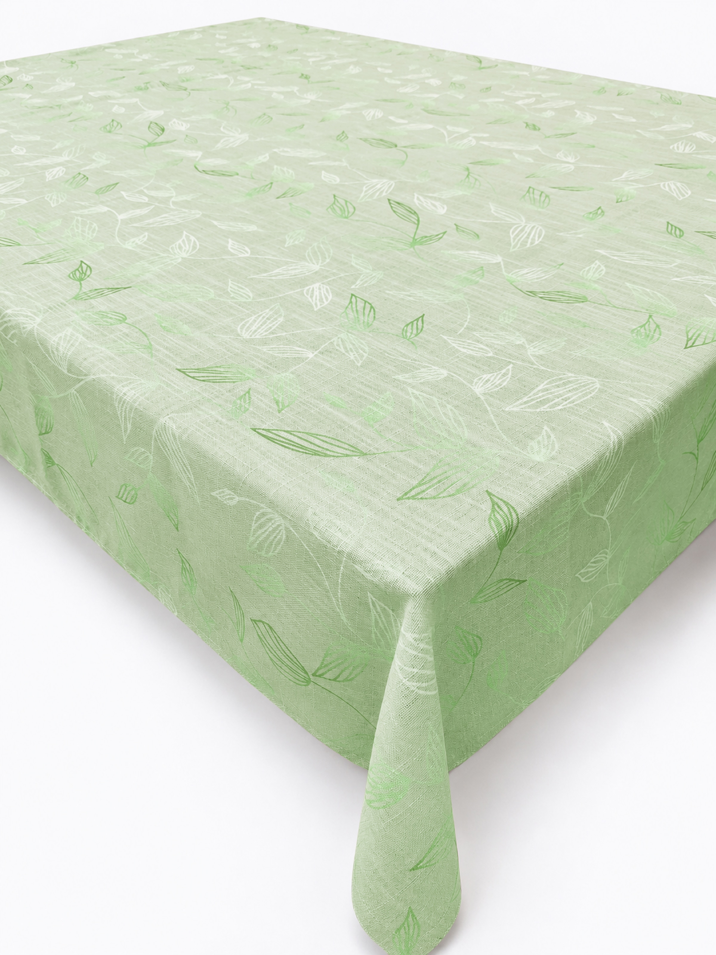 OTTO home Tischdecke »Raffon« Leinen Optik mit Blattmotiv, Wohn - Esszimmer Dekoration,