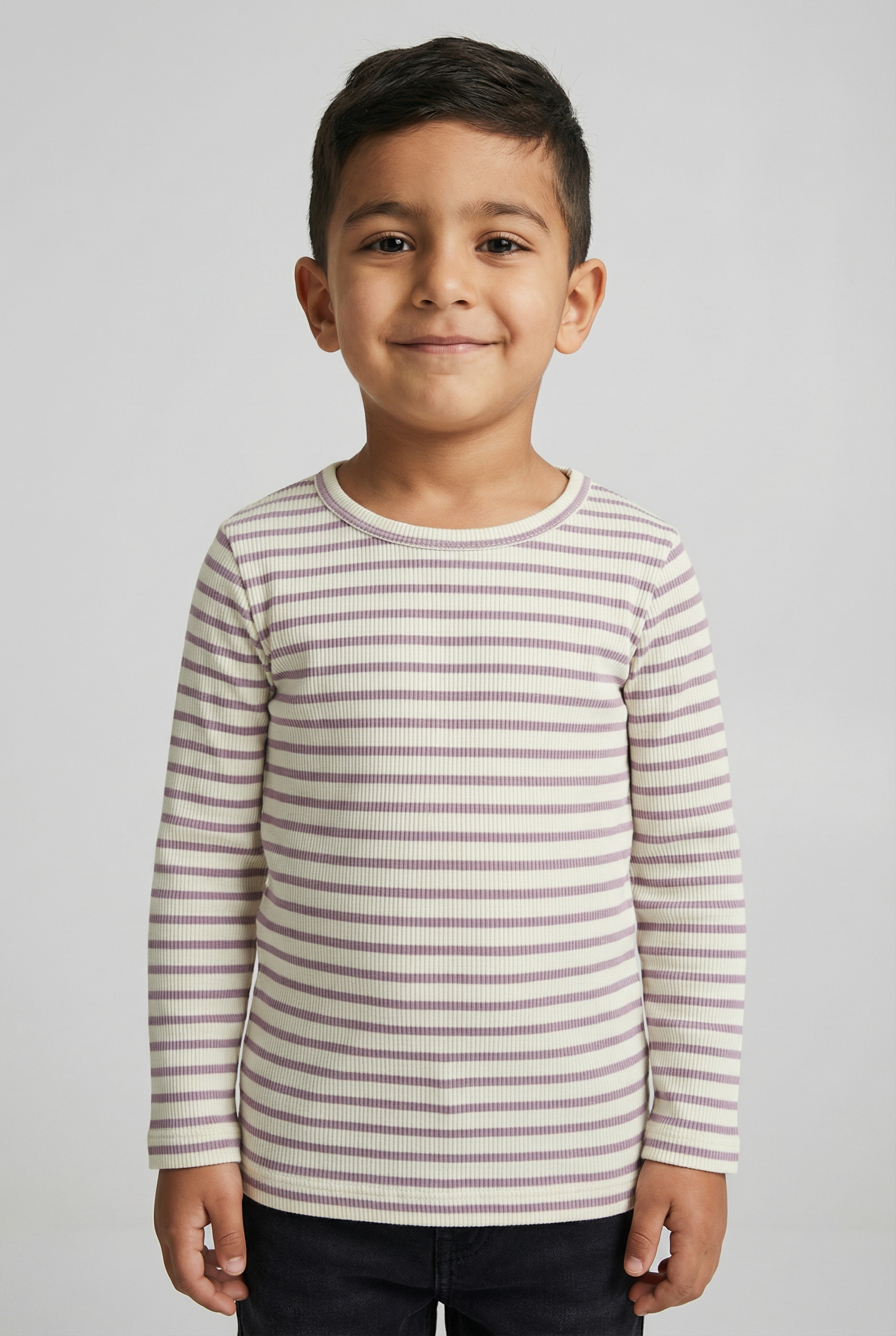 Name It Langarmshirt »NMNBANI LS XSL TOP NOOS« Ringel-Look in toller Rippen-Qualität