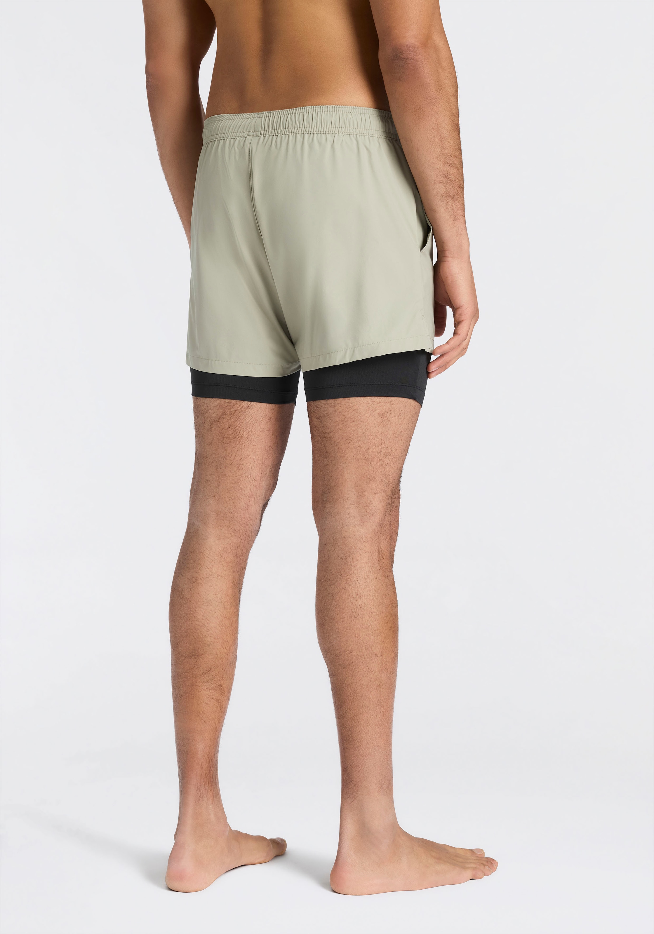 HUGO Underwear Badeshorts »ACTIVE SWIM SHORTS« 2-in-1, mit integrierter Leggings