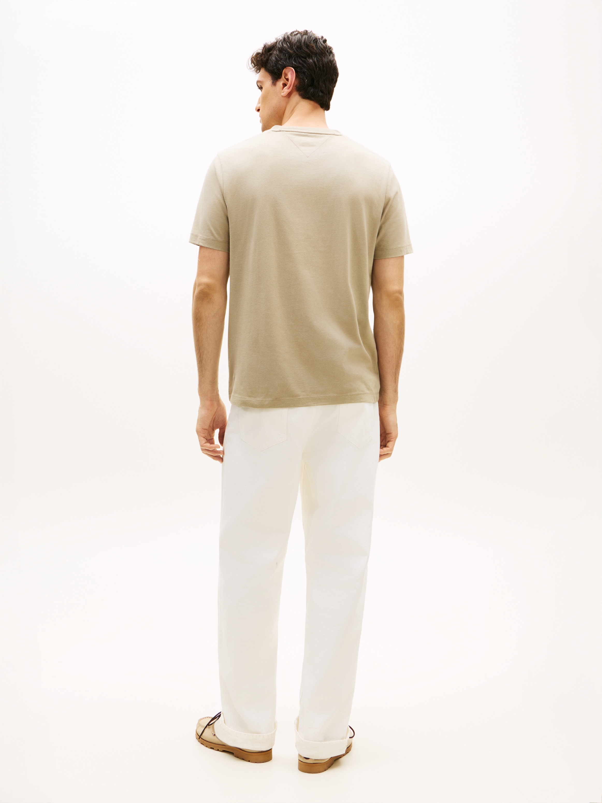 Tommy Hilfiger V-Shirt »ESSENTIAL V-NECK« unifarben, casual, regular fit, Baumwolle,