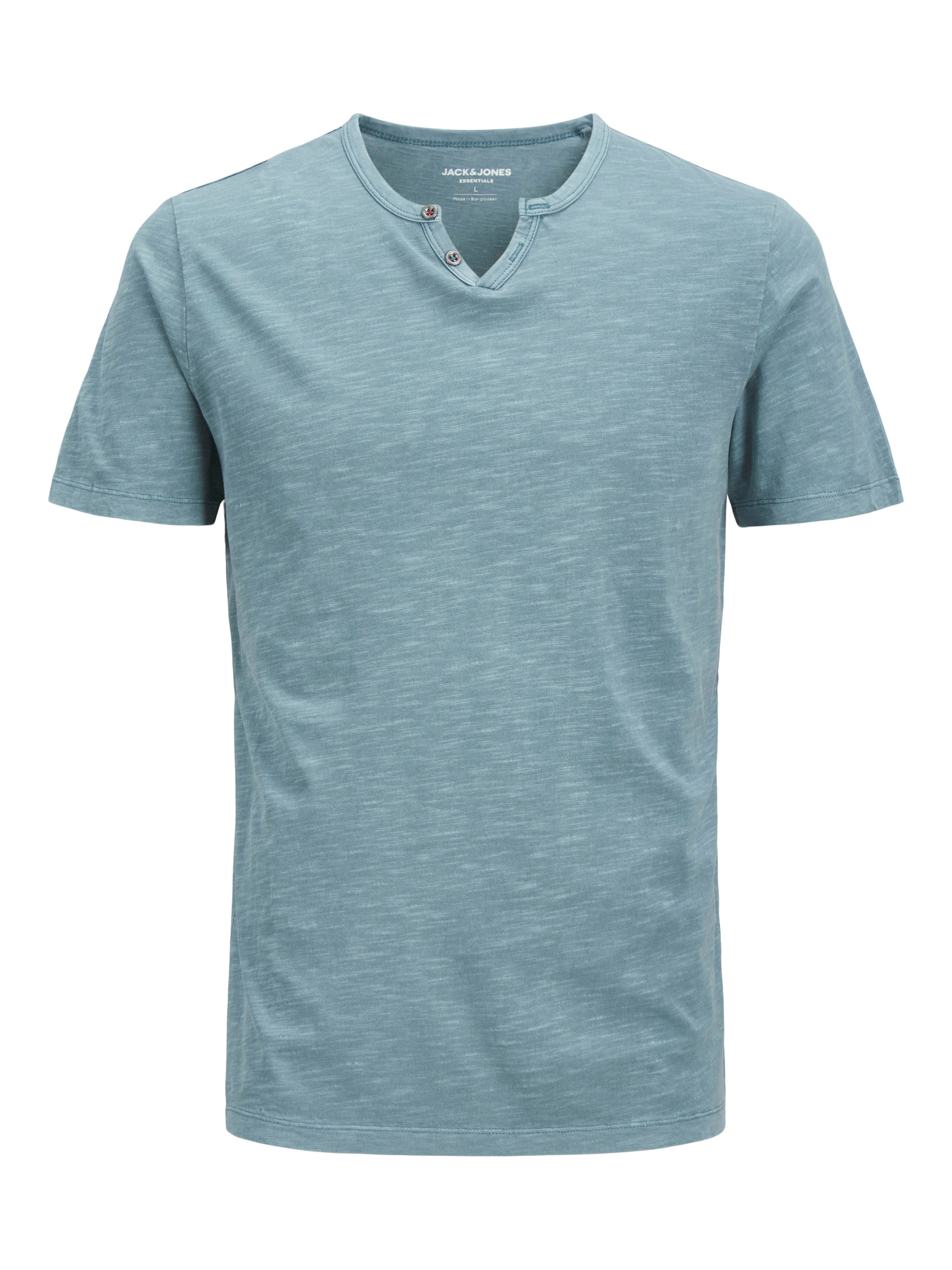 Jack & Jones T-Shirt »JJESPLIT NECK TEE SS NOOS«, mit V-Ausschnitt
