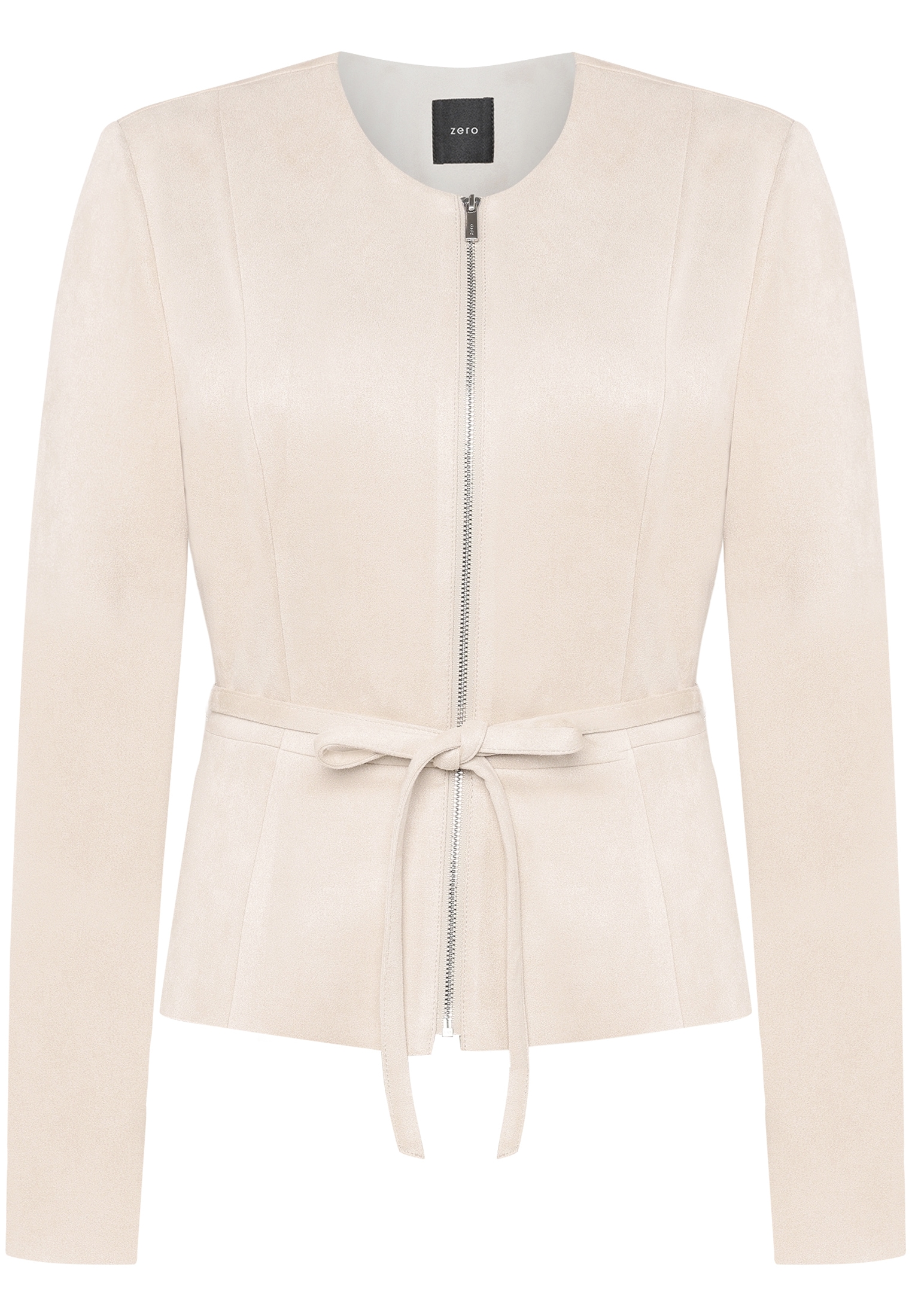 Zero Jackenblazer »Blazer-Jacke in Lederoptik«