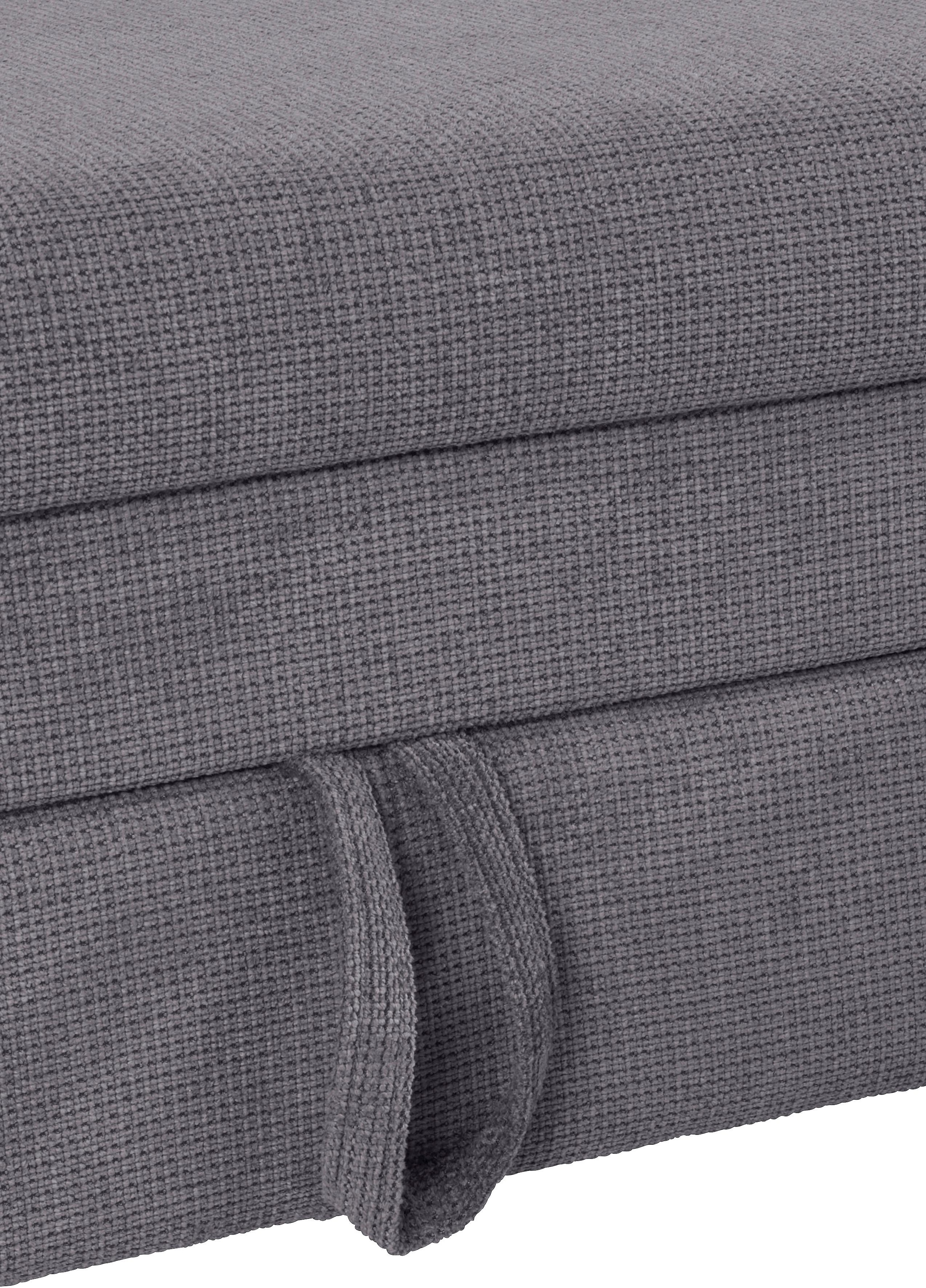 COTTA Ecksofa »Sammy L-Form«, mit Kopfteilverstellung, wahlweise mit Bettfunktion & Bettkasten