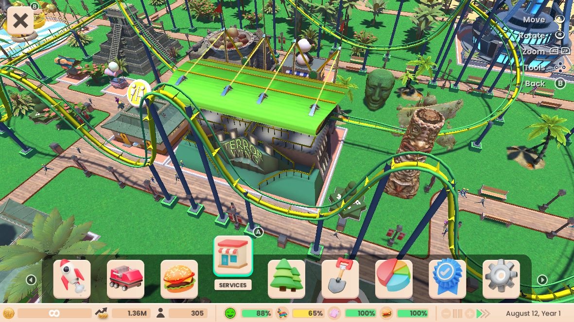 ATARI Spielesoftware »RollerCoaster Tycoon Adventures Deluxe«, Xbox Series X