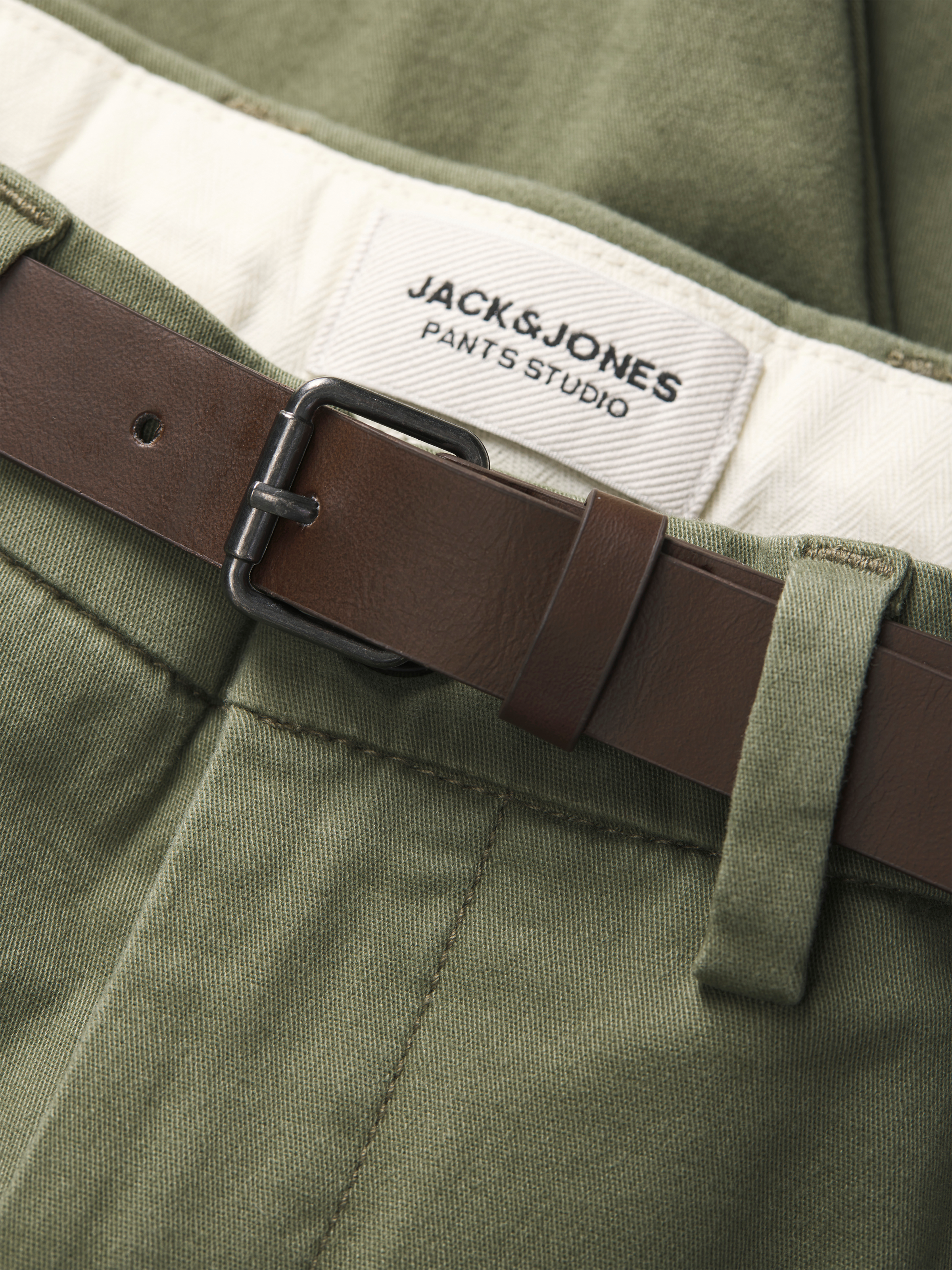 Jack & Jones Chinoshorts »JPSTADAM BELTED CHINO SHORTS SRT«