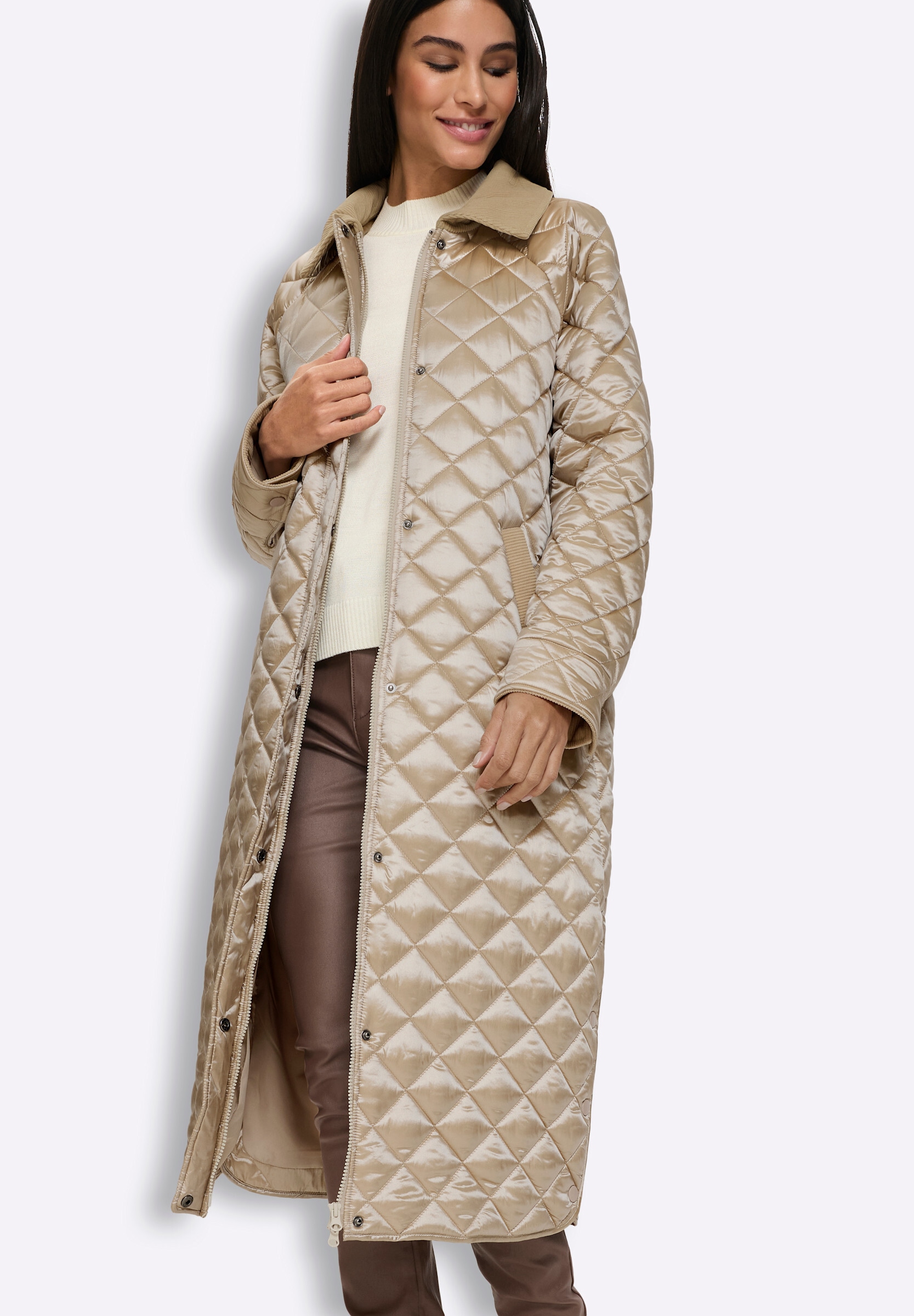 heine Langjacke »Steppmantel Steppmantel« keine Angabe