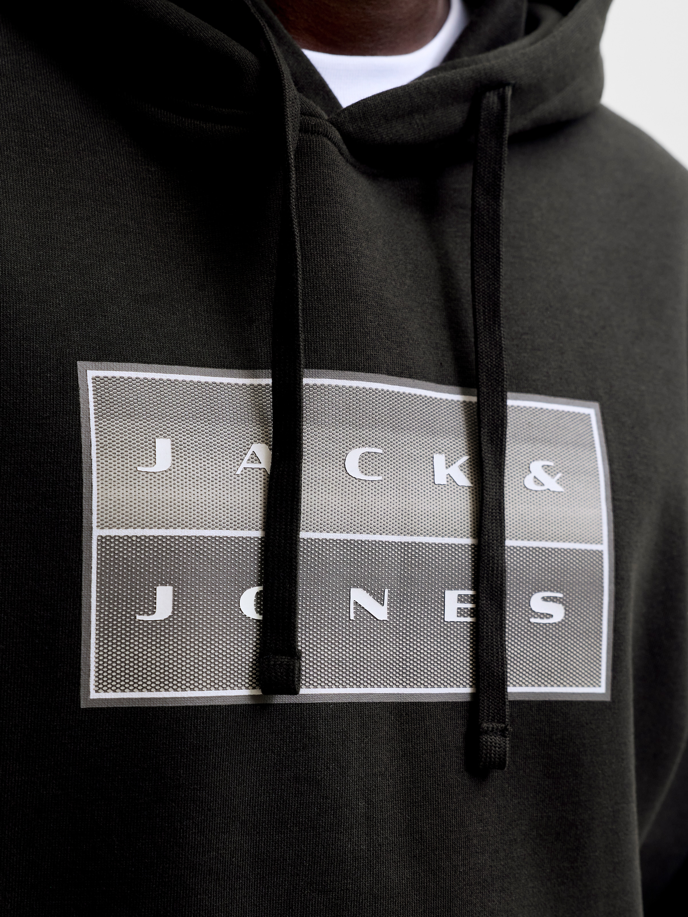 Jack & Jones PlusSize Kapuzensweatshirt »JCOFUSION BOX SWEAT HOOD PLS«, Baumwollmischung, regular fit

