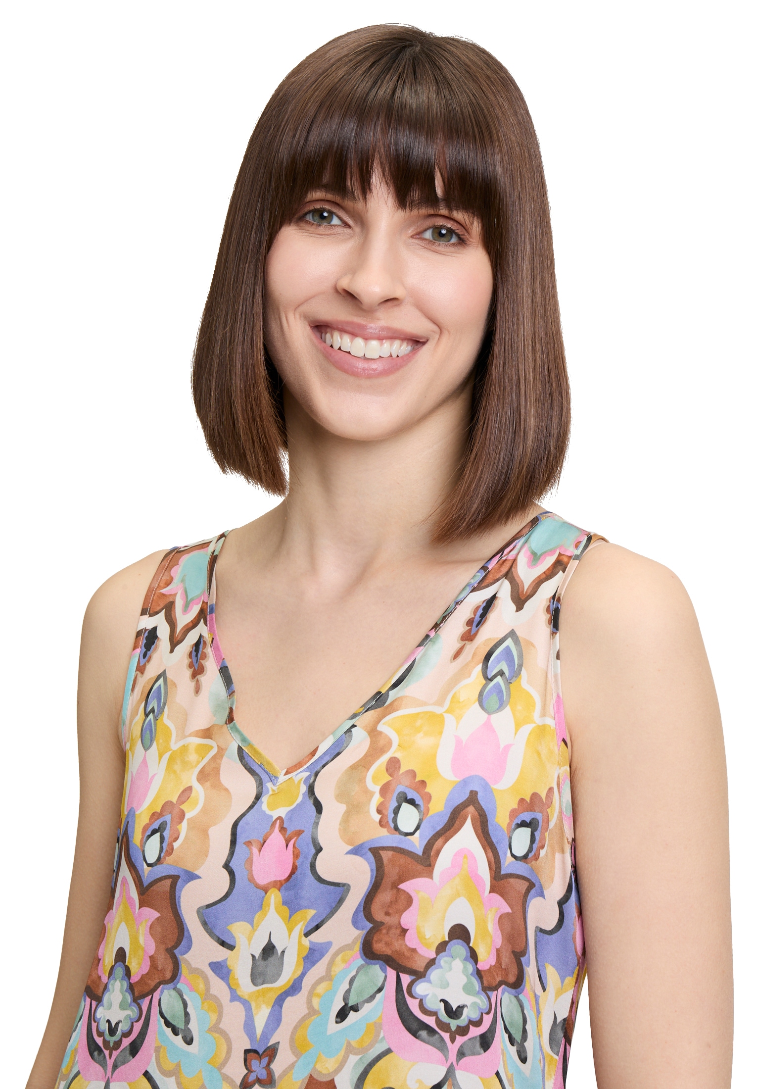 Vera Mont Sommerkleid »Sommerkleid mit V-Ausschnitt«