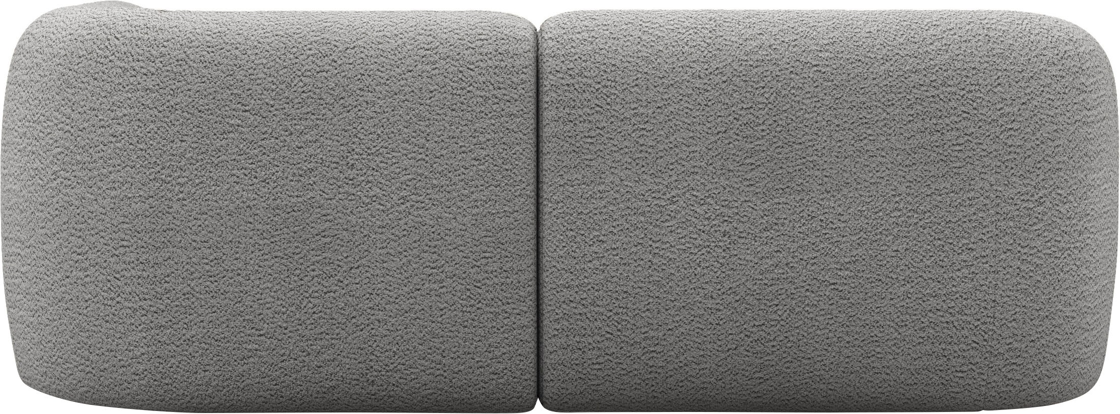 INOSIGN Ecksofa »Nergal, Einzelsofa oder L-Form«, Modernes Design, schlichte Optik, stilvoller Blickfang im Wohnzimmer