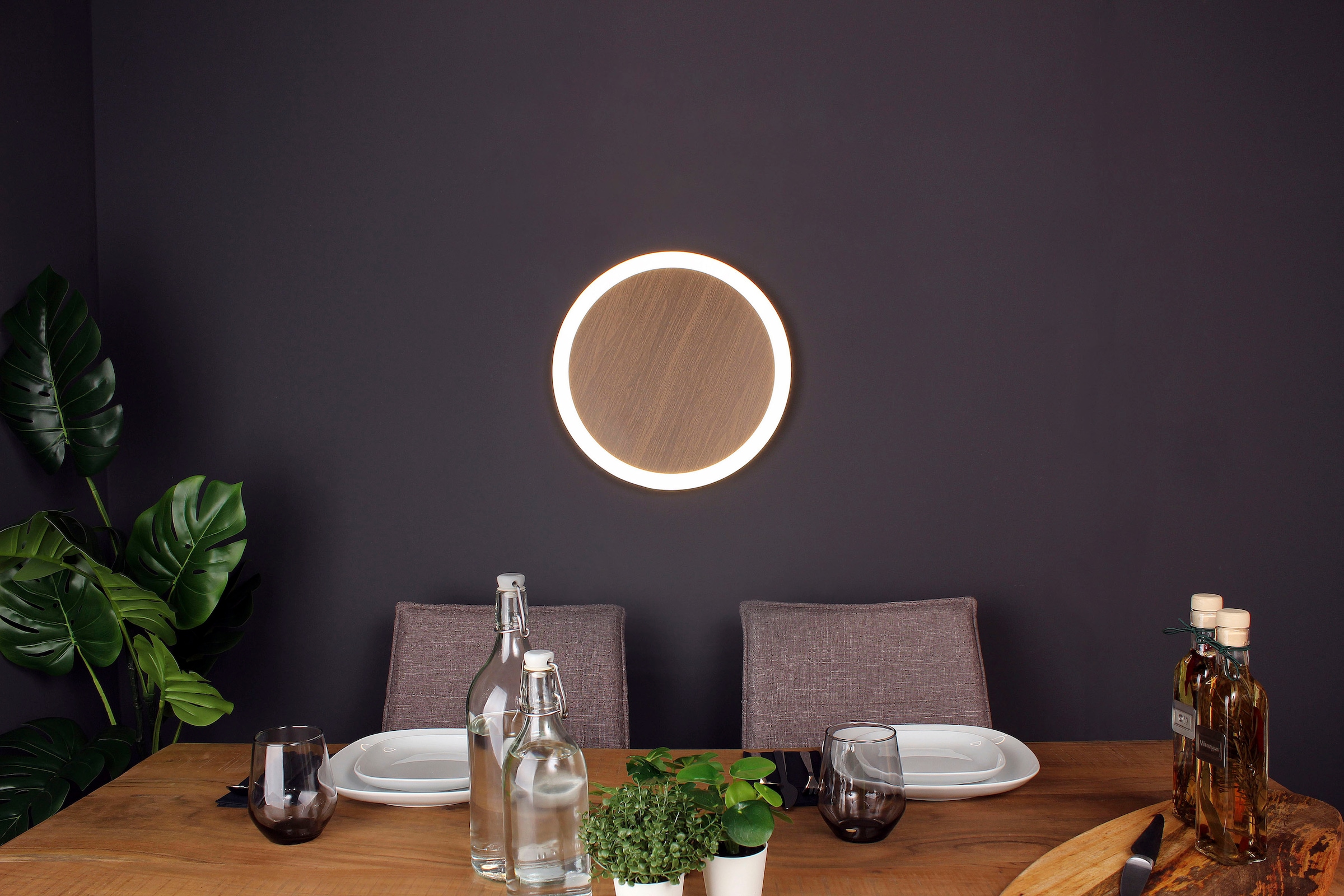 ECO-LIGHT LED Deckenleuchte »Moon«, Leuchtmittel LED-Modul | LED fest integriert