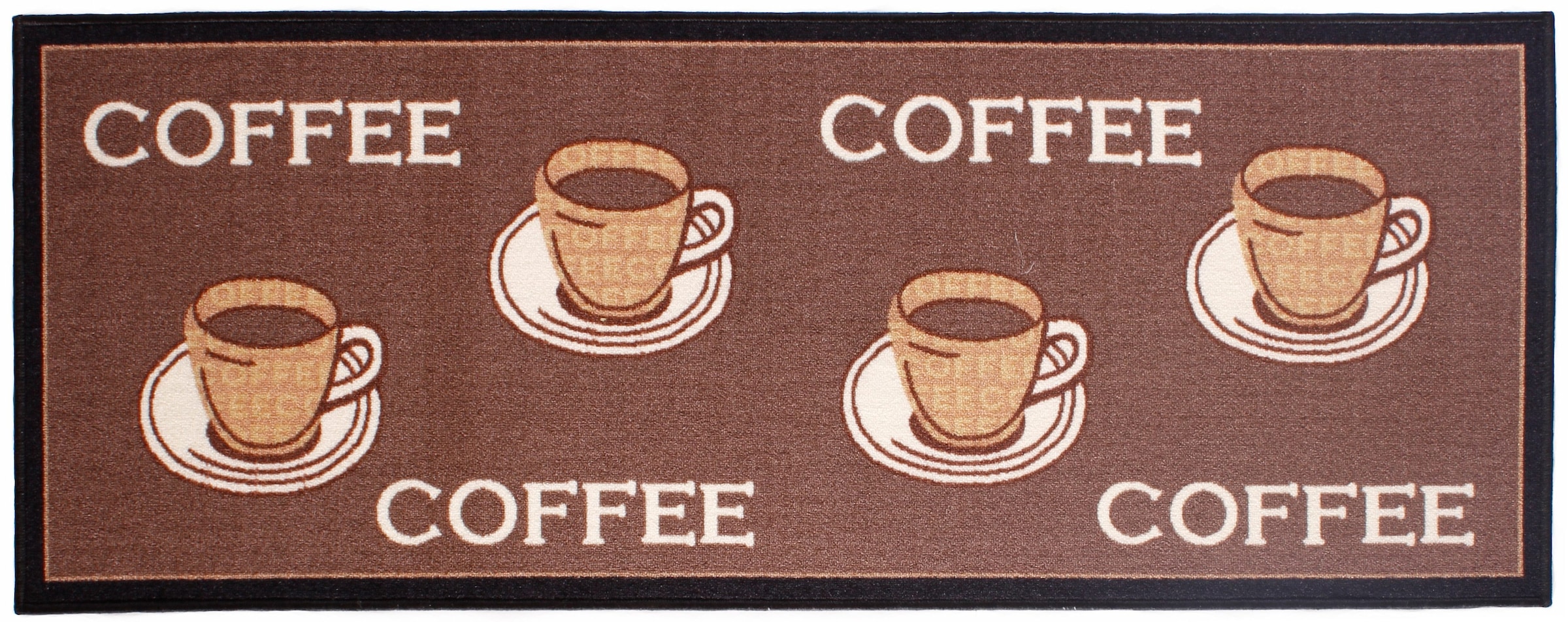 »Coffee«, OTTO-Shop Küchenläufer Motiv Andiamo im rechteckig, Kaffee, Schriftzug, Küche mit