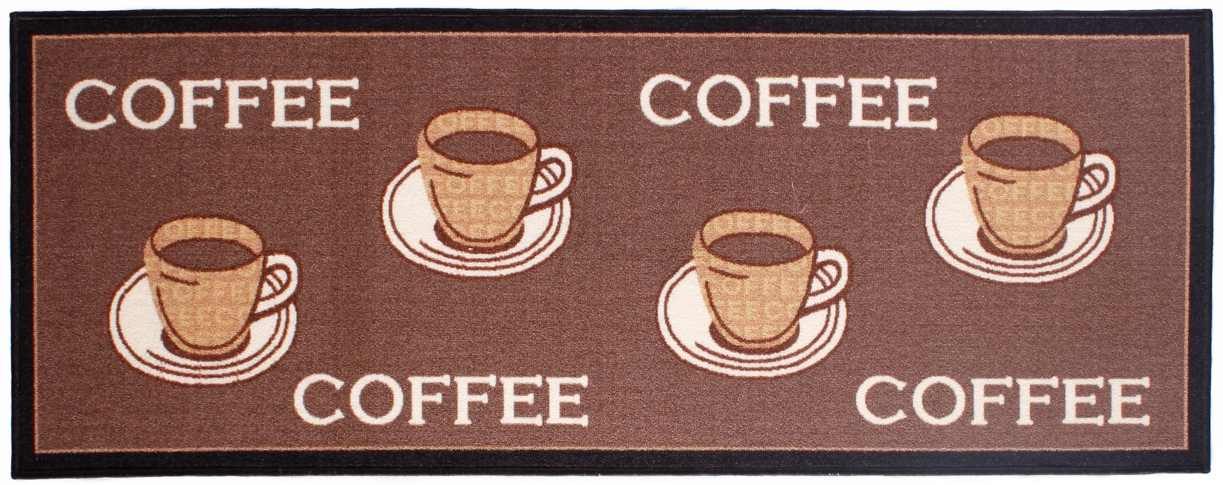 Andiamo Küchenläufer »Coffee«, rechteckig, 5 mm Höhe