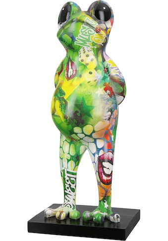 Tierfigur »Skulptur Frosch Street Art«