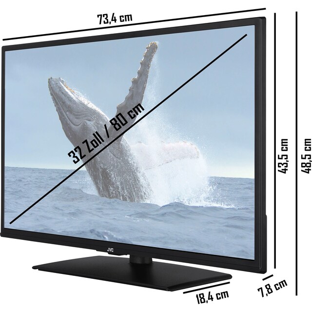 JVC LED-Fernseher »LT-32VH5155«, 80 cm/32 Zoll, HD-ready, Smart TV, HDR,  Triple-Tuner, 6 Monate HD+ inklusive jetzt bestellen bei OTTO