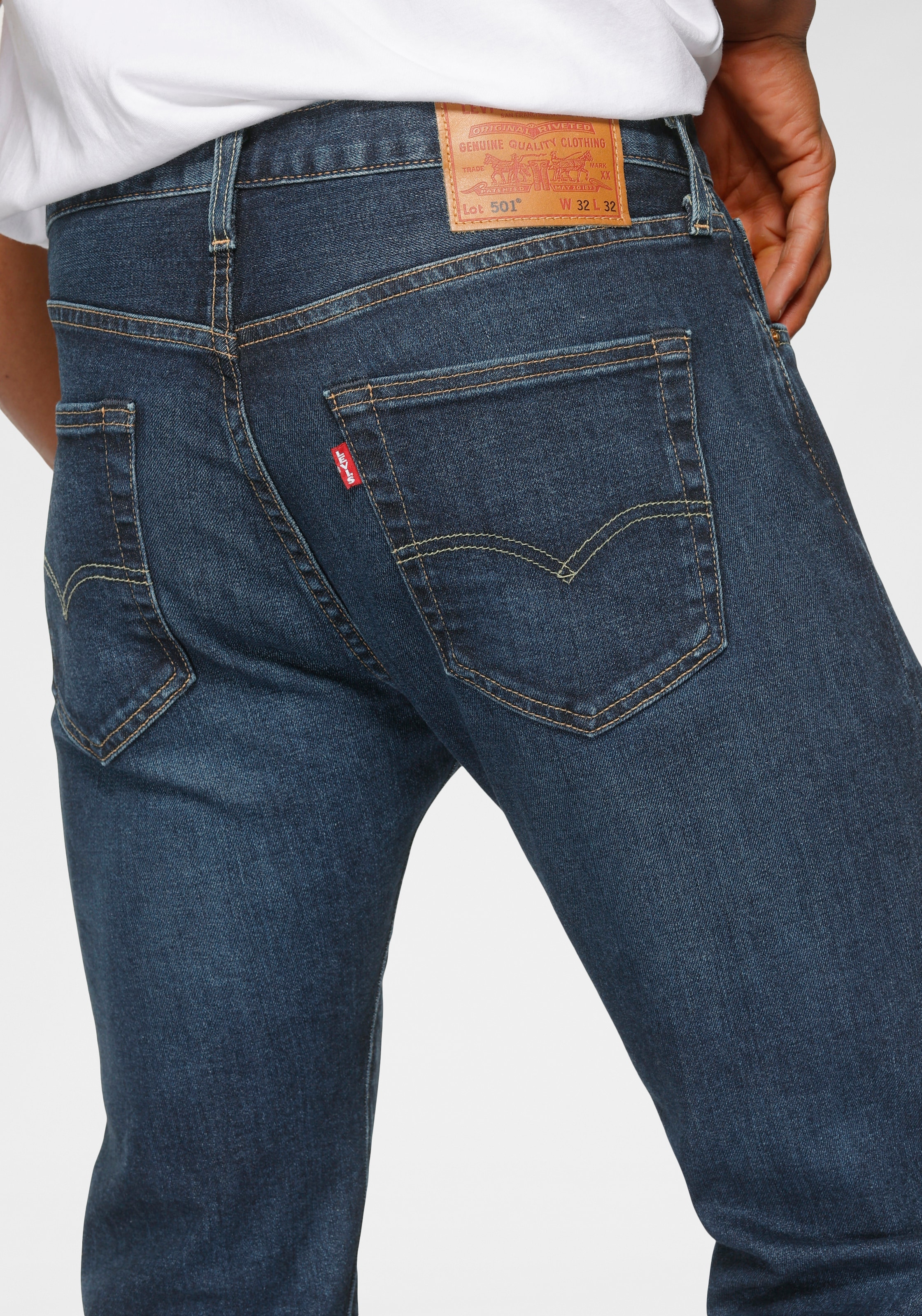 Levi's® Straight-Jeans »501 LEVI'S ORIGINAL«, mit Markenlabel