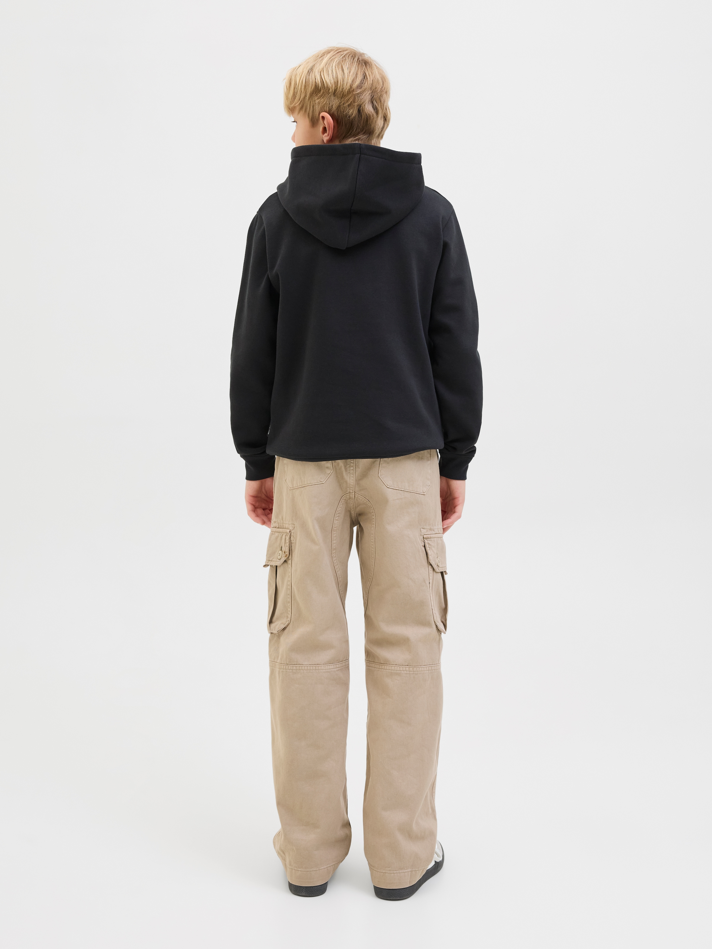 Jack & Jones Junior Kapuzensweatshirt »JCOTIER FRONT PRINT SWEAT HOOD JNR«