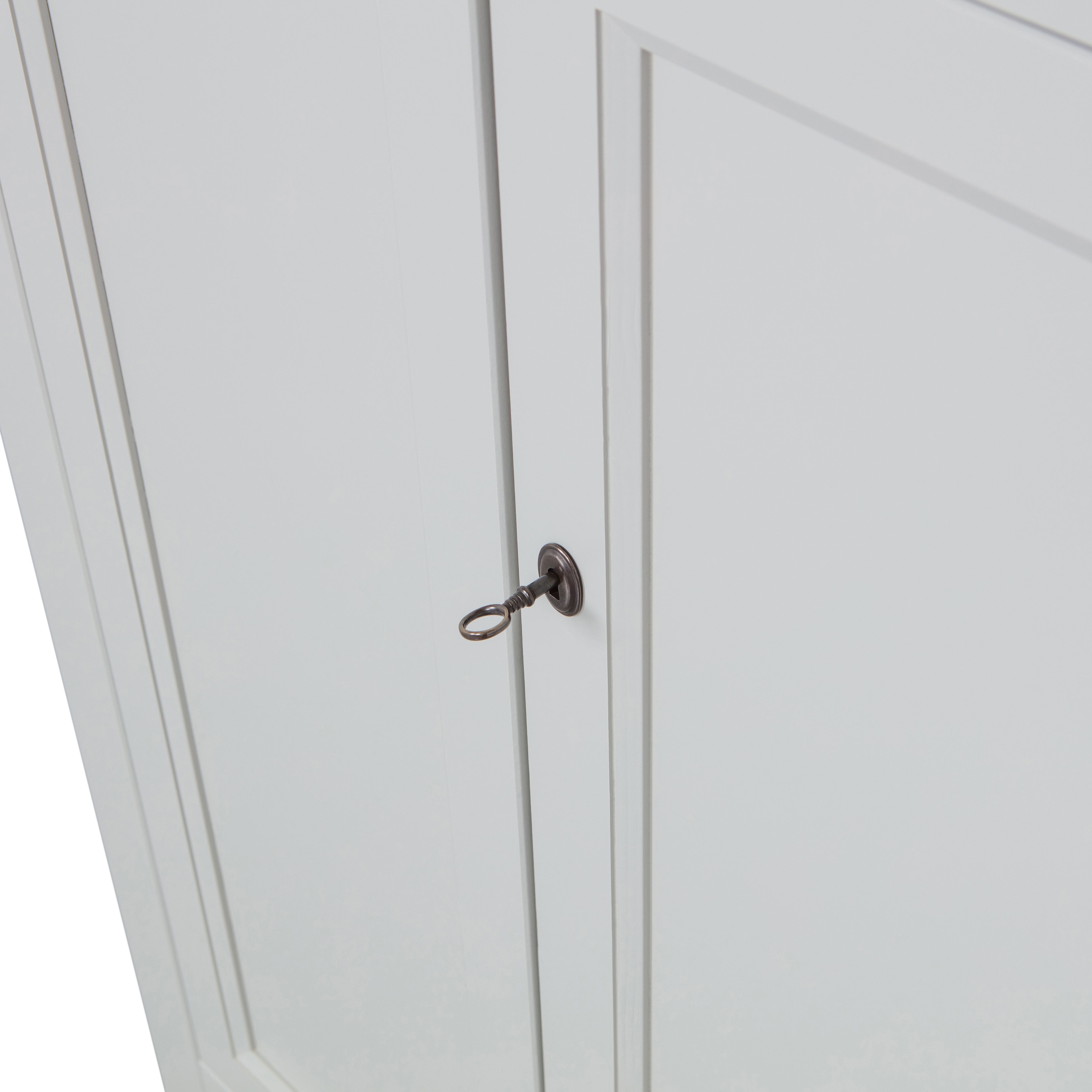 WOOOD Vertiko »Eva FSC®-Kiefernholz geschliffen, H 150 x B 93 x T 40 cm« Tragkraft 15 kg pro Boden, MDF-Rückwand für Stabilität, Pfleigleicht