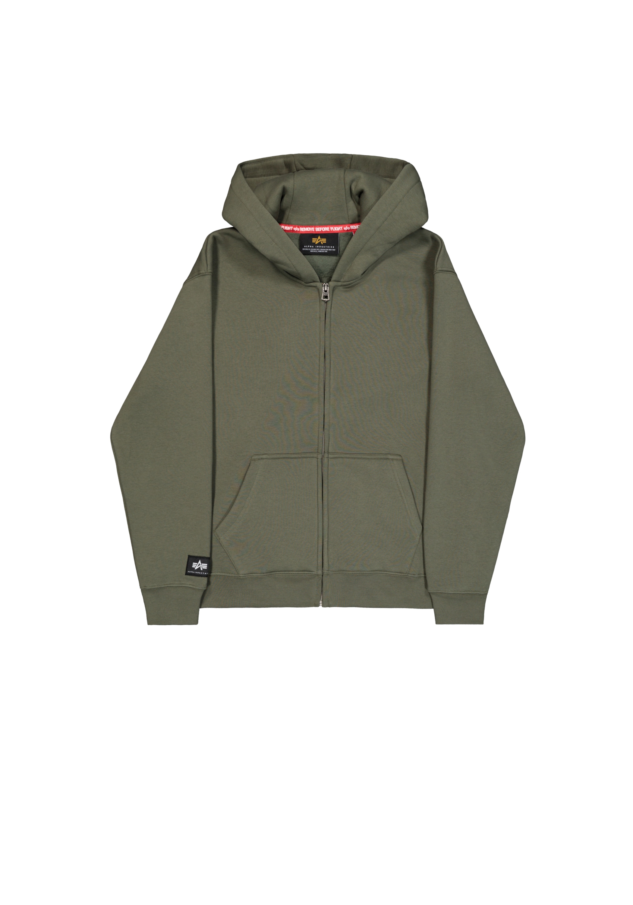 Alpha Industries Hoodie »Label Hoodie Zip Backprint«
